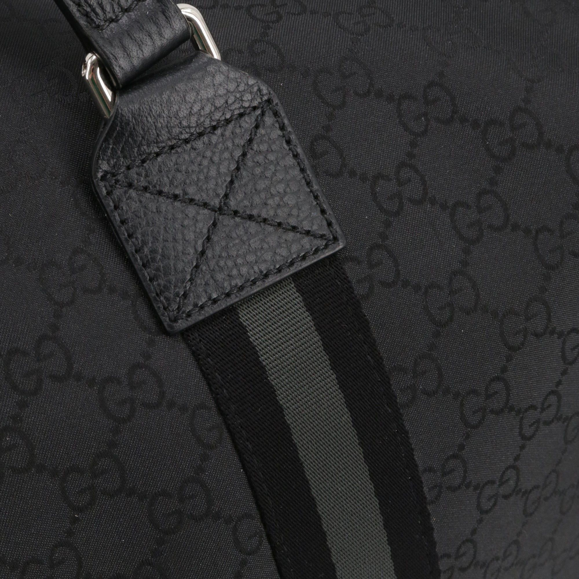 Gucci GUCCI - Gucci Joy travel bag in black monogram canvas Size ONE SIZE - 5 Thumbnail