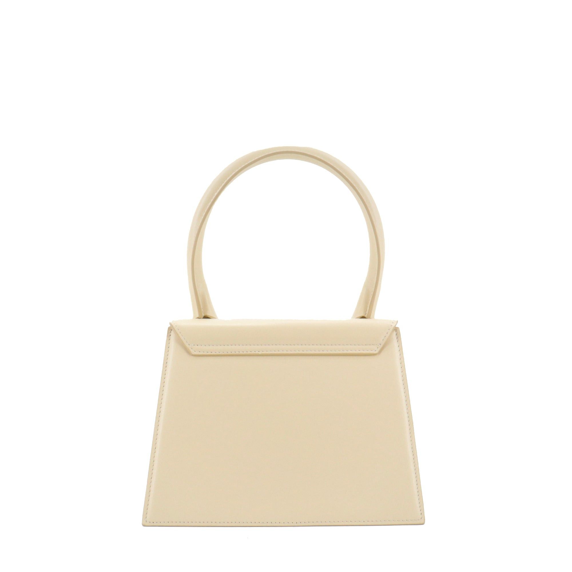 Jacquemus JACQUEMUS - Jacquemus Grand Chiquito shoulder bag in beige leather Size ONE SIZE - 3 Thumbnail