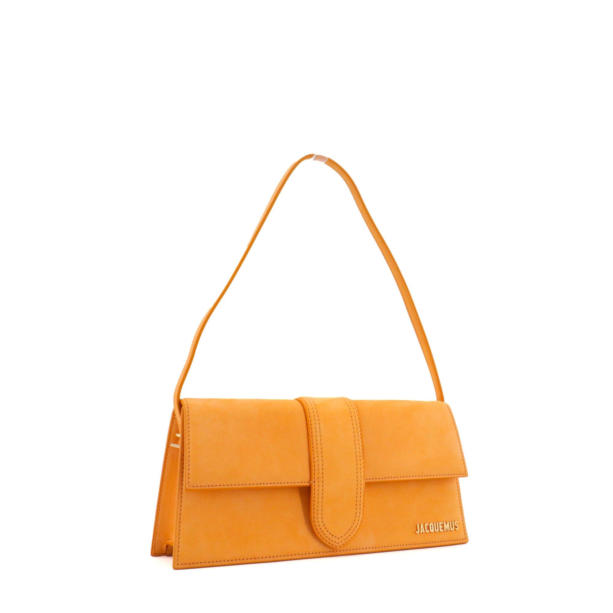 Jacquemus JACQUEMUS - Jacquemus long Bambino shoulder bag in apricot nubuck Size ONE SIZE - 2 Thumbnail