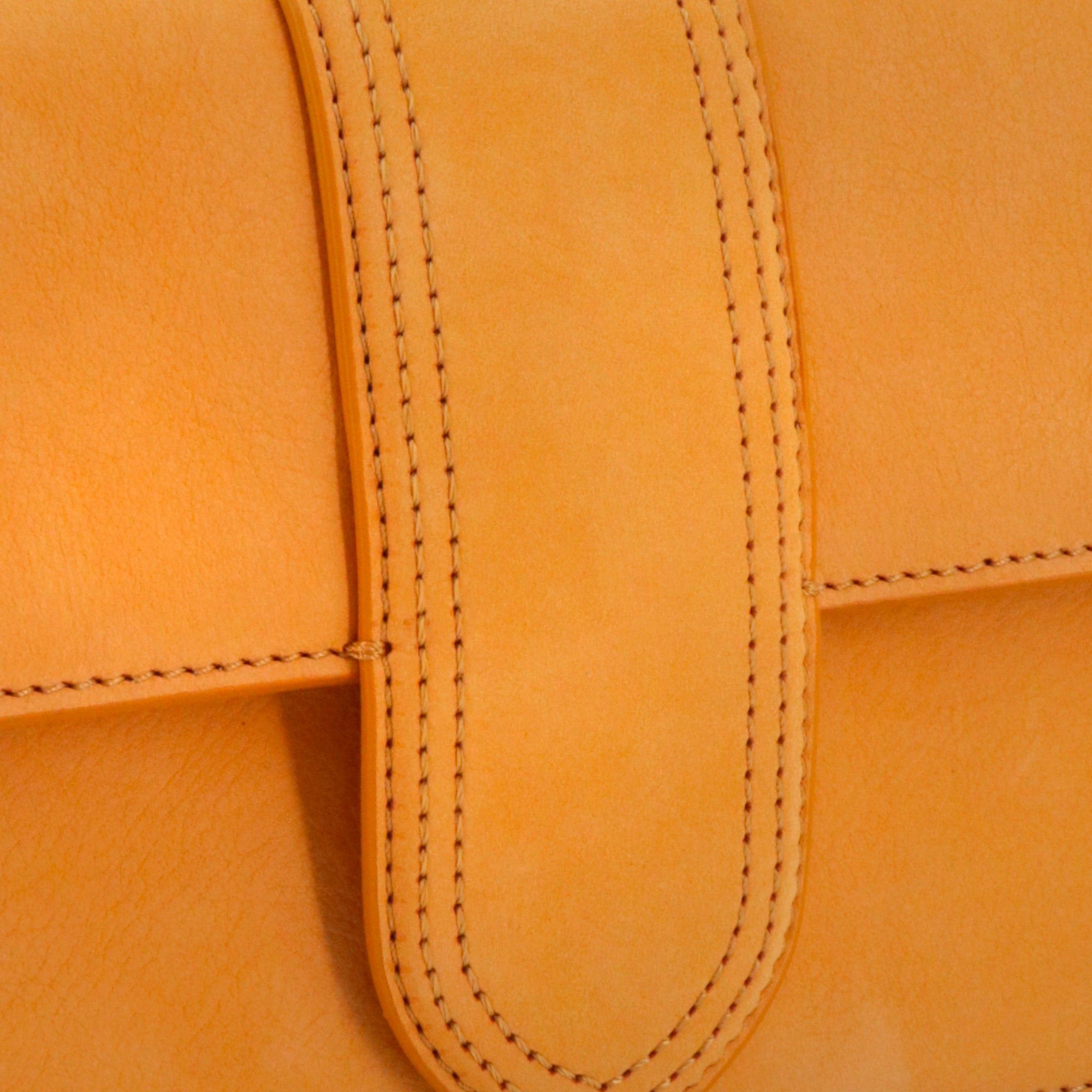 Jacquemus JACQUEMUS - Jacquemus long Bambino shoulder bag in apricot nubuck Size ONE SIZE - 6 Thumbnail