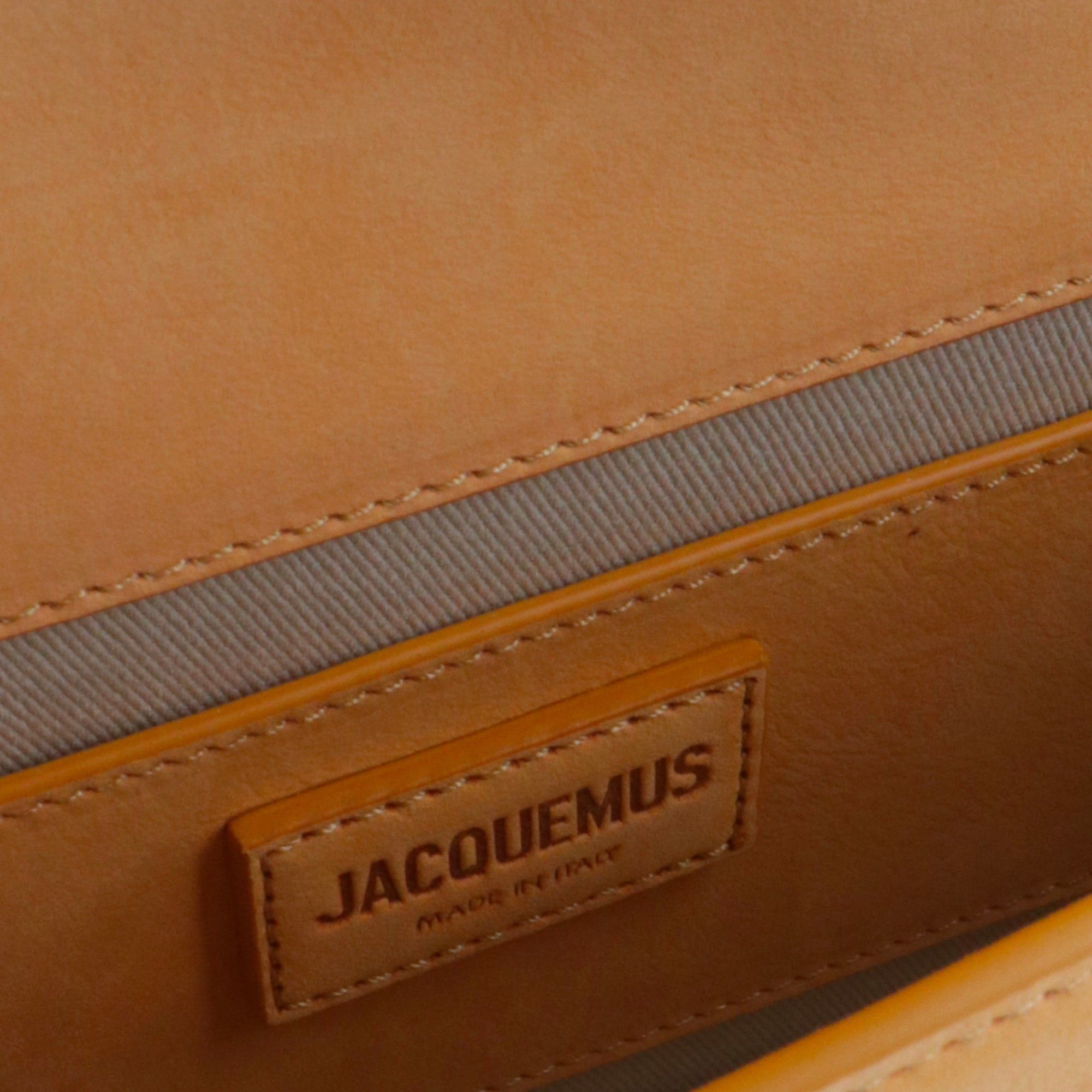 Jacquemus JACQUEMUS - Jacquemus long Bambino shoulder bag in apricot nubuck Size ONE SIZE - 7 Thumbnail