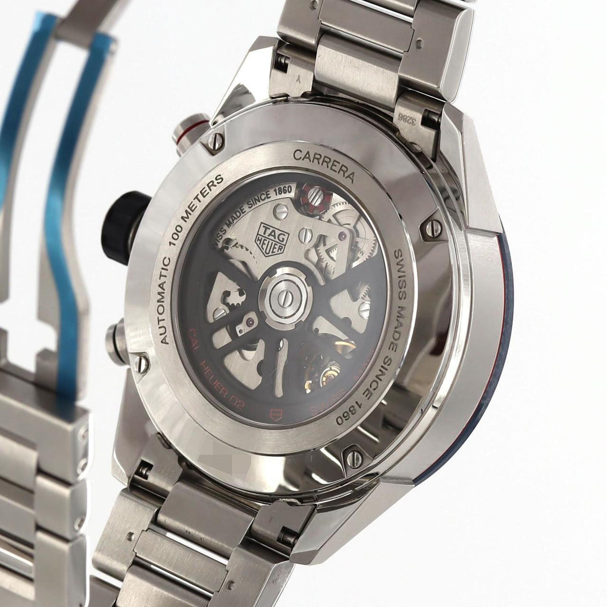 Tag Heuer TAG Heuer Carrera Chronograph CBG2A11.FC6460 SS Wristwatch Automatic Size ONE SIZE - 6 Thumbnail