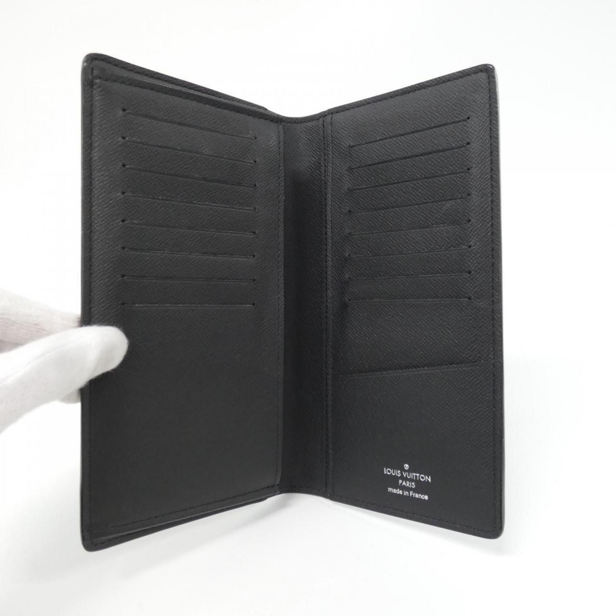 Louis Vuitton Louis Vuitton Taiga Portefeuille Brazza M30501 Wallet Size ONE SIZE - 6 Thumbnail