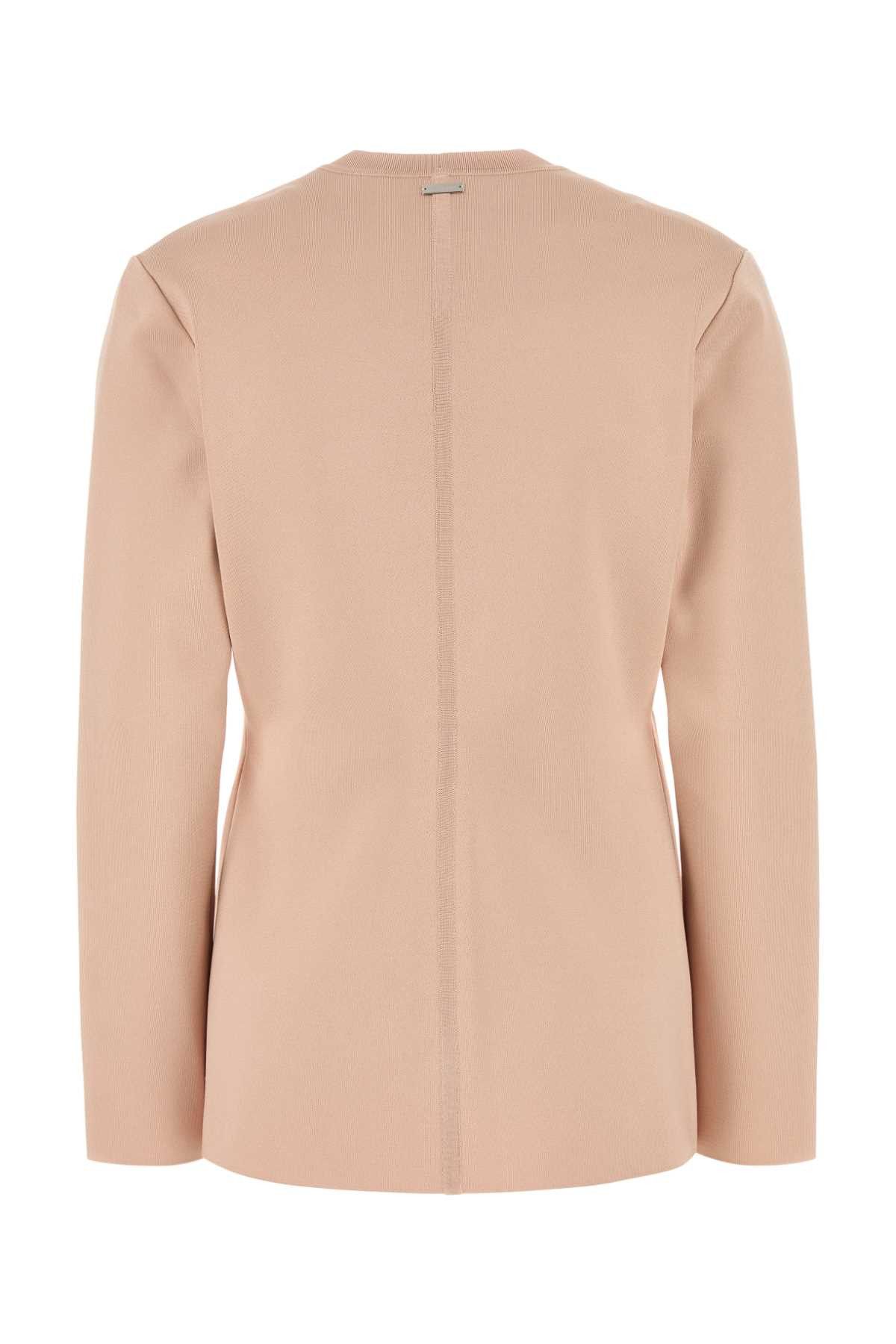 Salvatore Ferragamo Pink Stretch Viscose Blend Cardigan Size L / US 10 / IT 46 - 2 Thumbnail
