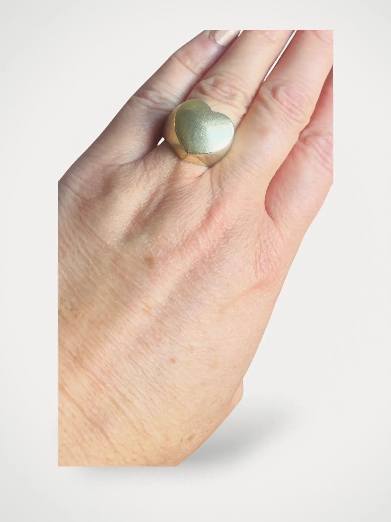 Other Blue Billy Heart ring Ring Size ONE SIZE - 2 Thumbnail