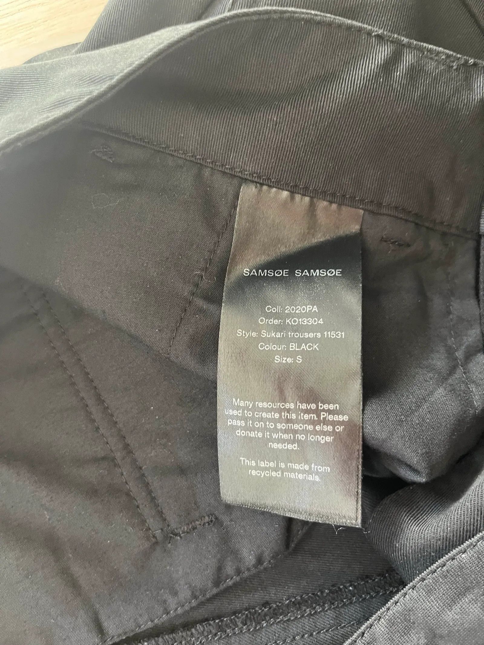 Samsoe Samsoe Samsøe Samsøe Sukari Trousers Pants Size 26" / US 2 / IT 38 - 4 Thumbnail