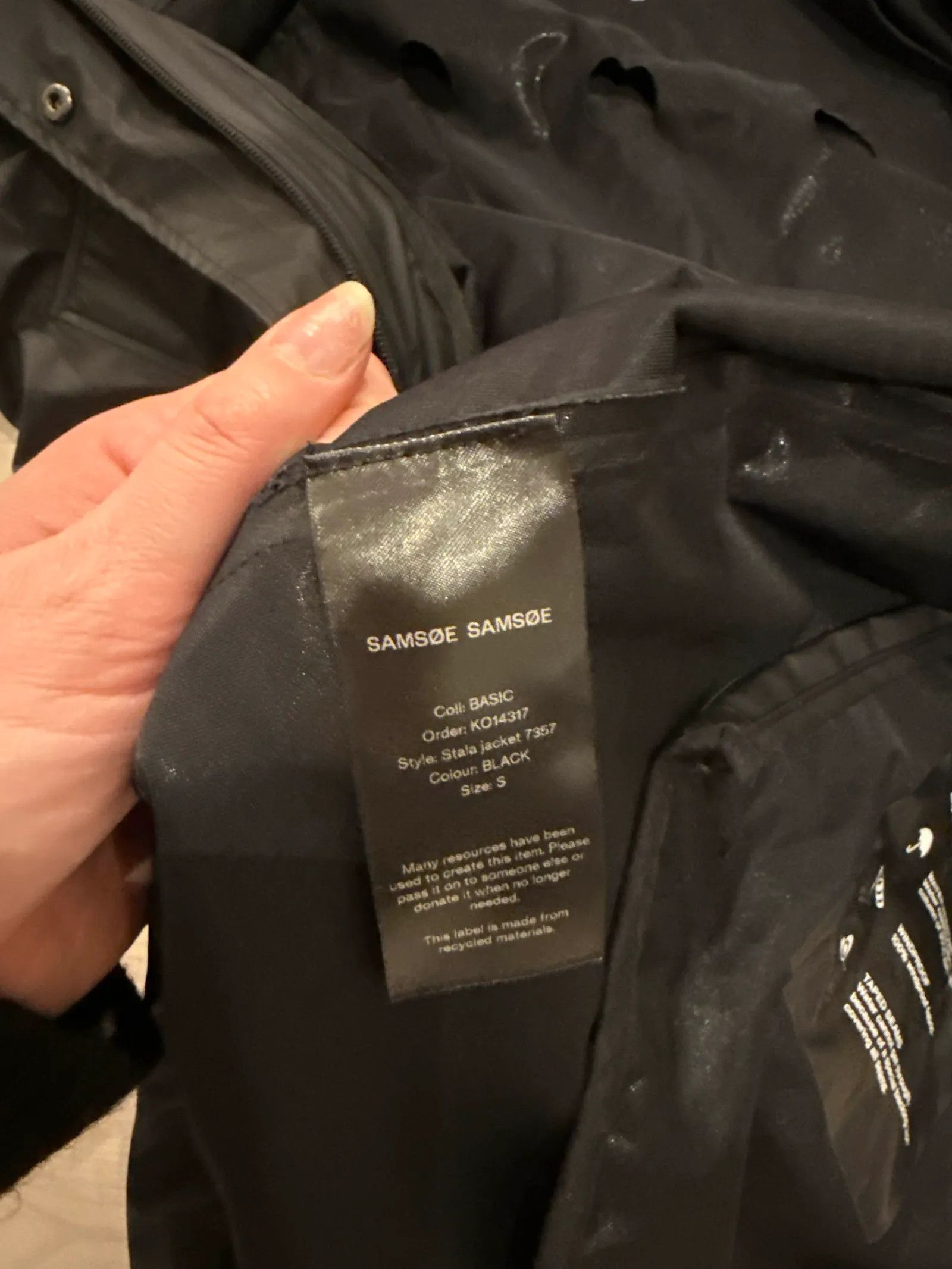 Samsoe Samsoe Samsøe Samsøe Stala jacket 7357 Rain Jacket Size S / US 4 / IT 40 - 4 Thumbnail