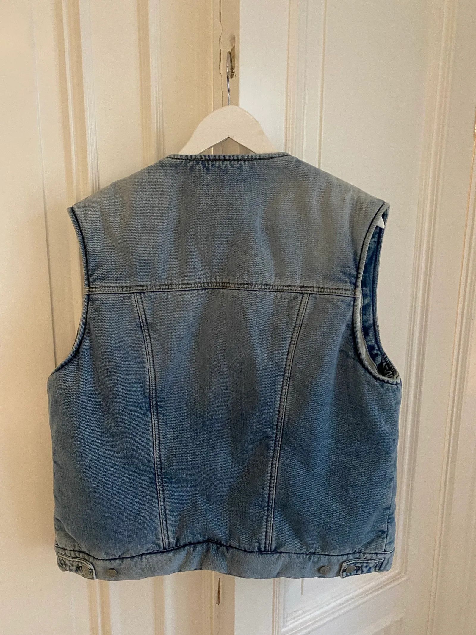 Acne Studios Acne Studios Padded Denim Vest Vest Size XS / US 0-2 / IT 36-38 - 3 Thumbnail