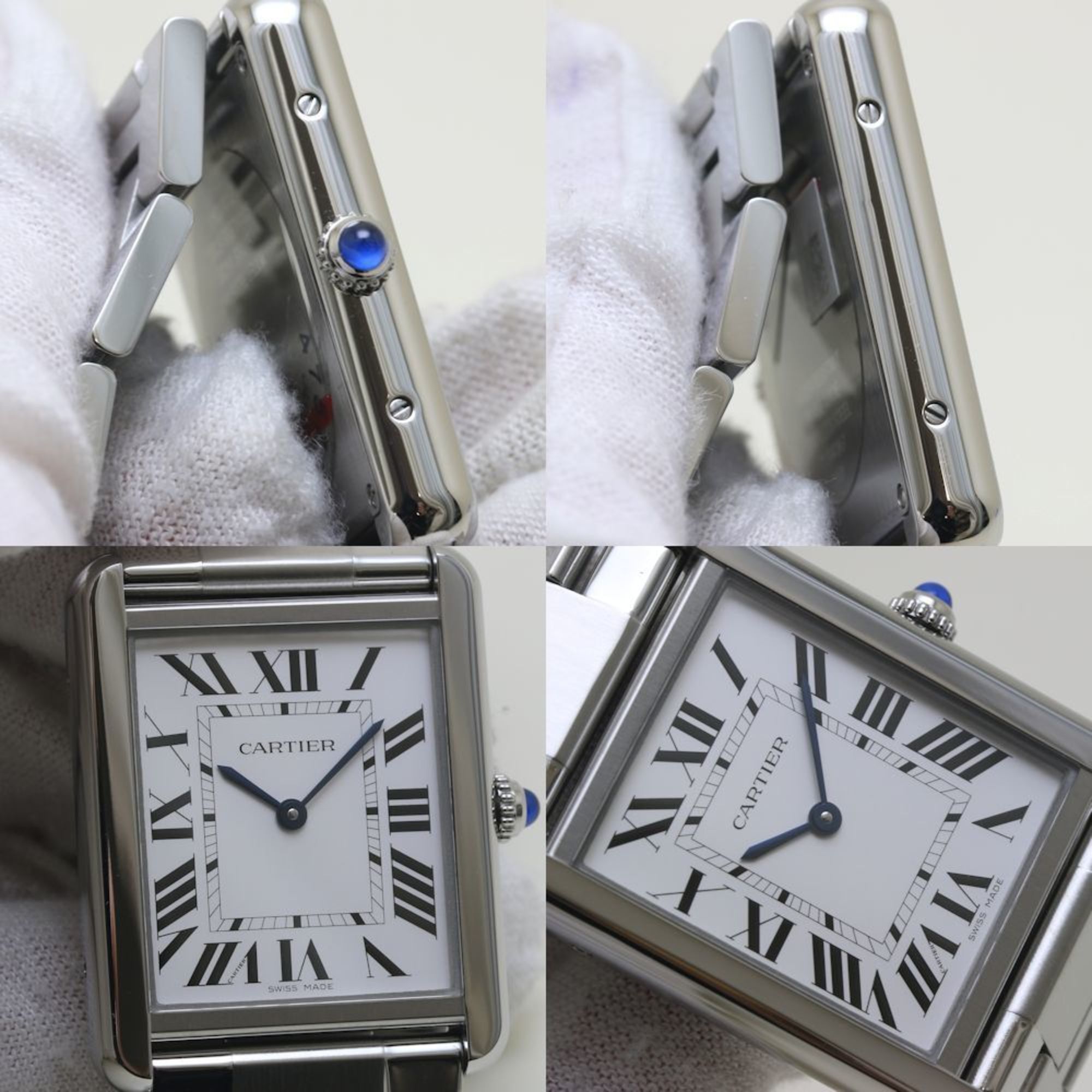 Cartier CARTIER Tank Solo LM W5200014 Stainless Steel Men's Watch 39859 Size ONE SIZE - 6 Thumbnail