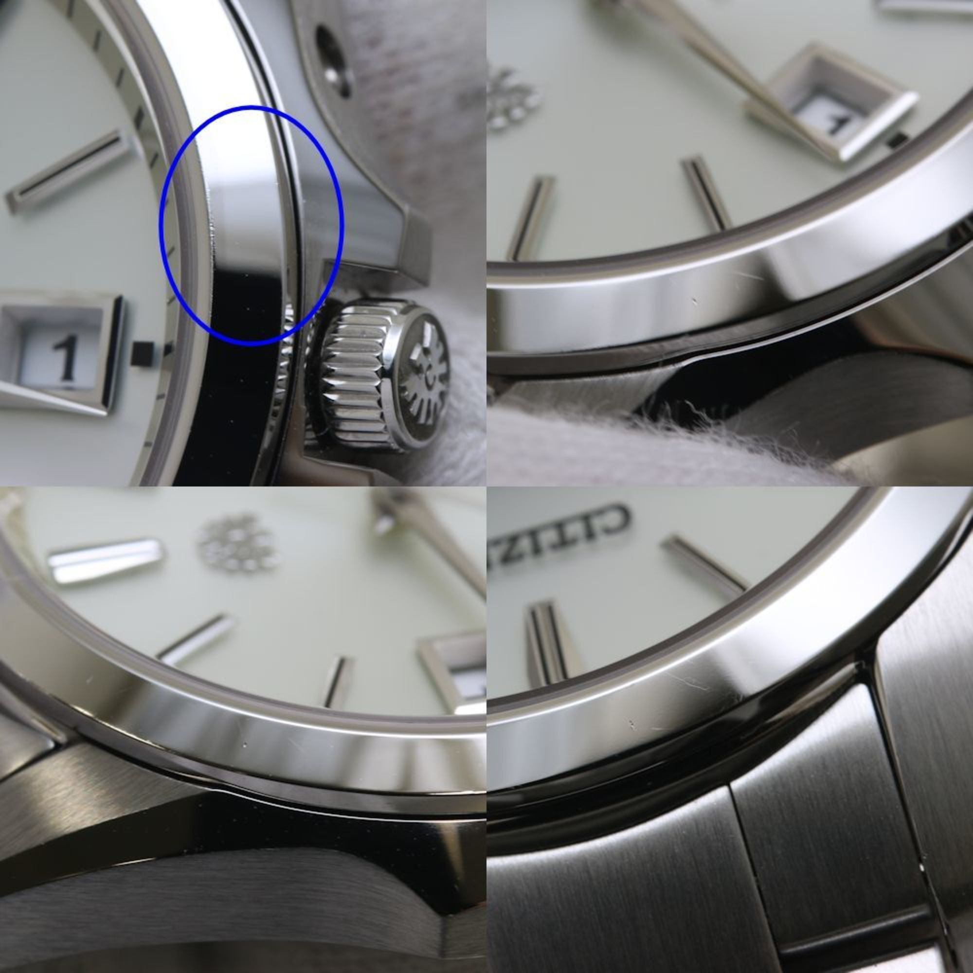 Citizen CITIZEN THE AQ4060-50A A060-T026443 Eco-Drive Stainless Steel Men's 39857 Watch Size ONE SIZE - 7 Thumbnail