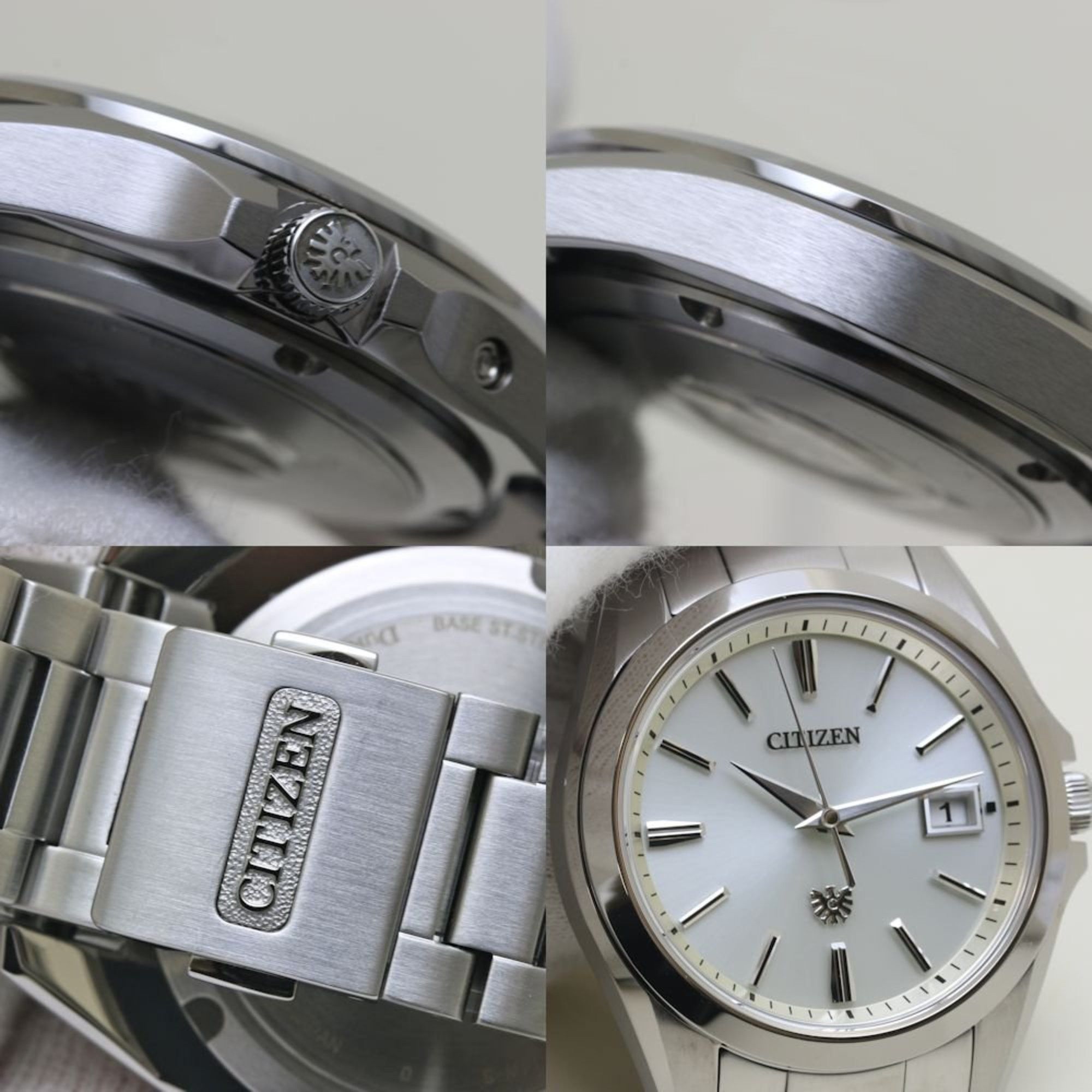 Citizen CITIZEN THE AQ4060-50A A060-T026443 Eco-Drive Stainless Steel Men's 39857 Watch Size ONE SIZE - 6 Thumbnail