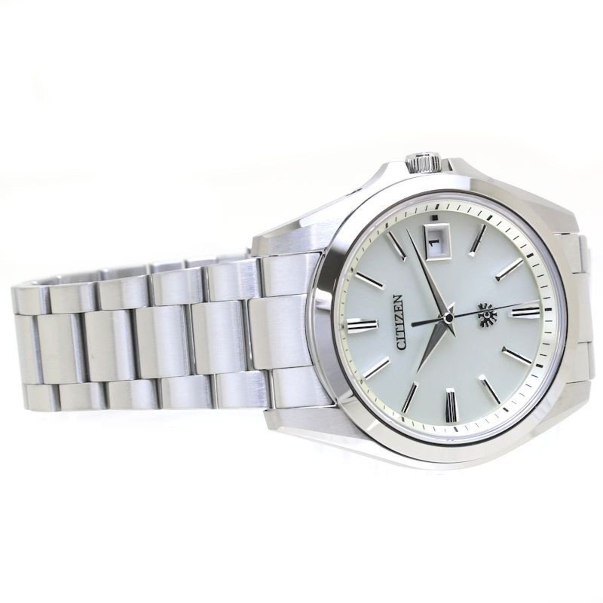 Citizen CITIZEN THE AQ4060-50A A060-T026443 Eco-Drive Stainless Steel Men's 39857 Watch Size ONE SIZE - 5 Thumbnail