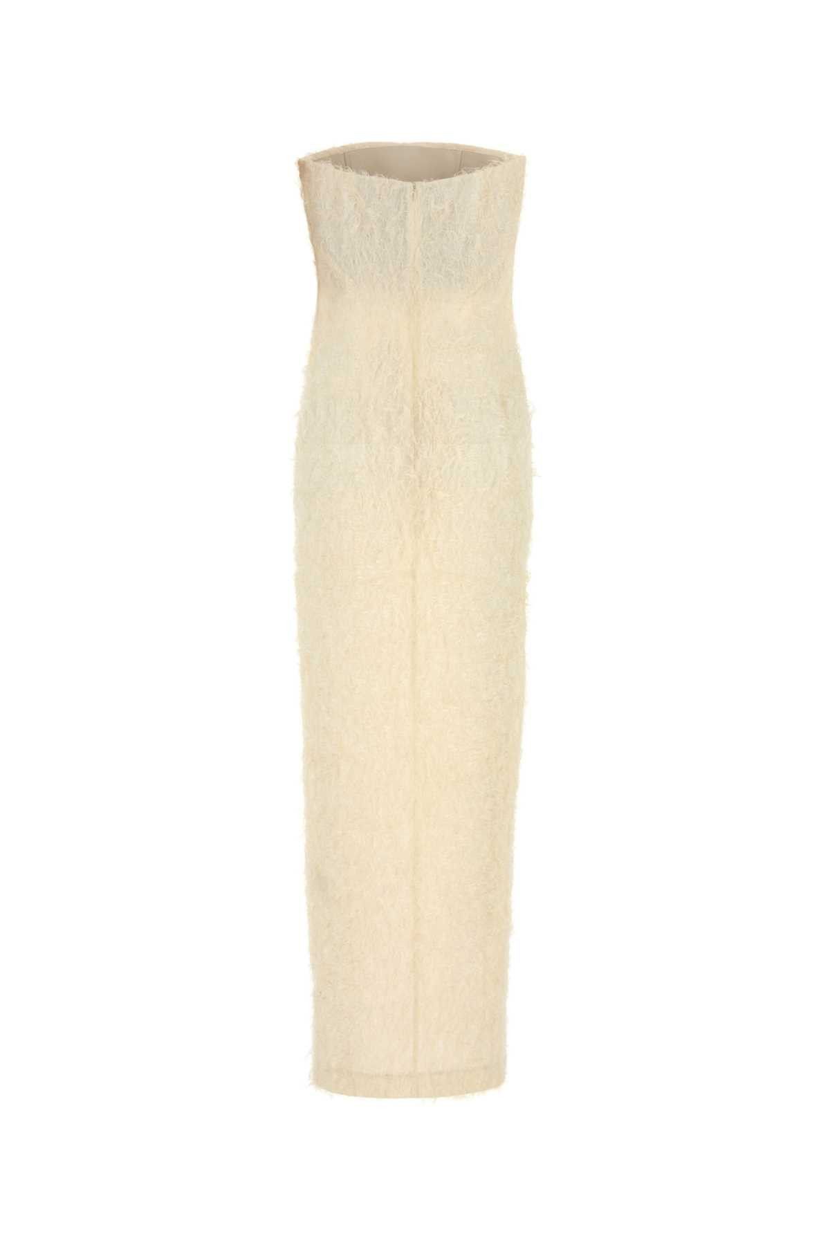 Toteme Ivory Fil Coupe Dress Size XXS / US 00 / IT 34 - 2 Thumbnail