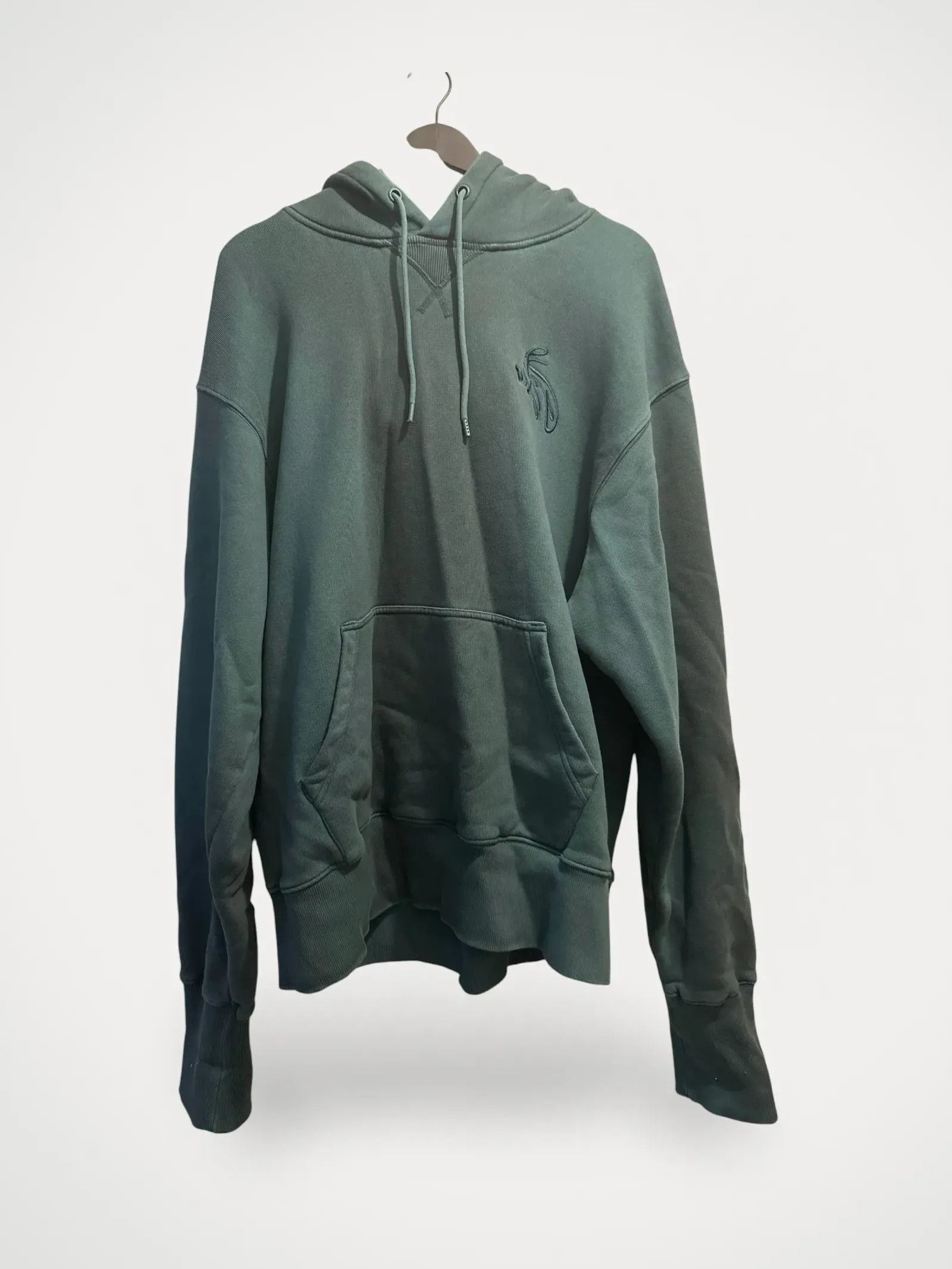 Eytys Eytys Lewis Teal Spray Hoodie Size US M / EU 48-50 / 2 - 2 Thumbnail