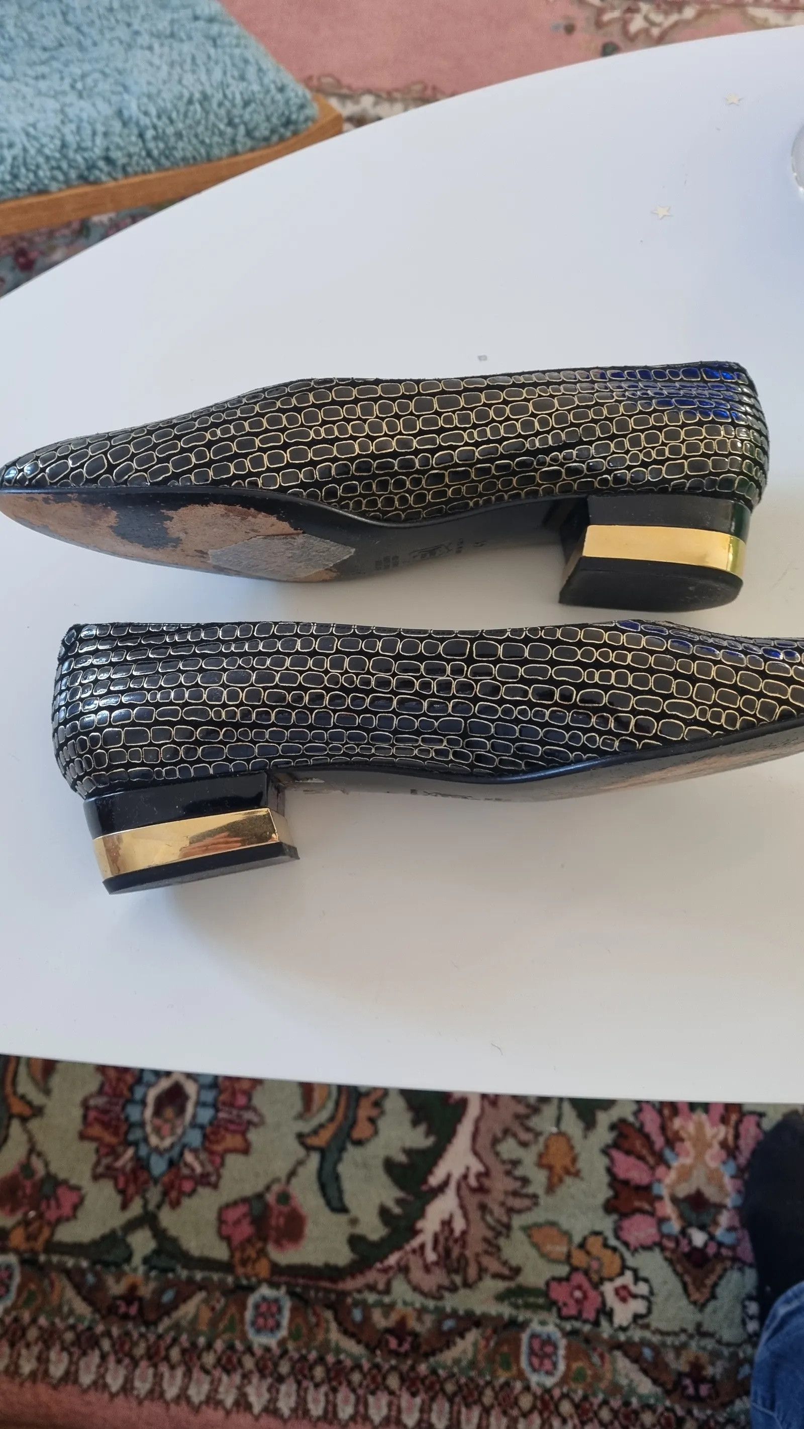 Sandro Sandro Vicari Vacker sko i mycket fint läder Heels Size US 11 / IT 41 - 3 Thumbnail