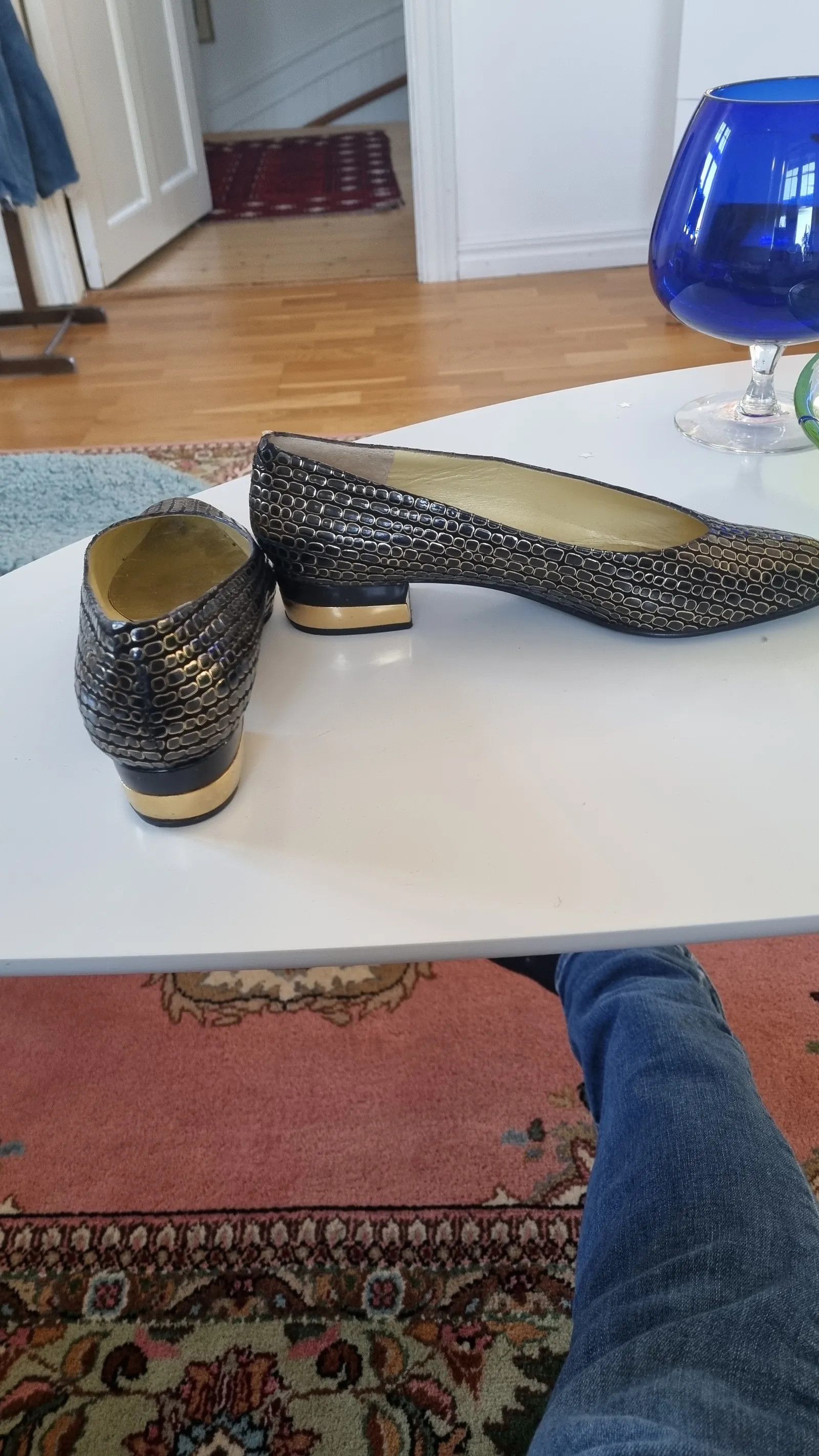 Sandro Sandro Vicari Vacker sko i mycket fint läder Heels Size US 11 / IT 41 - 4 Thumbnail