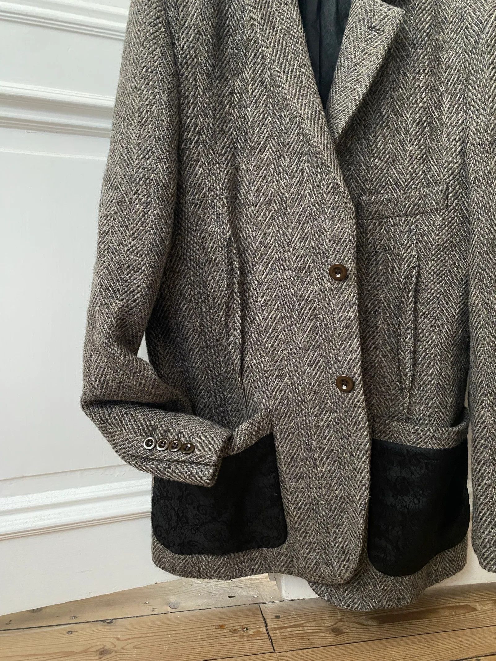 Acne Studios Acne Studios Junio Herringbone Jacket Size US S / EU 44-46 / 1 - 4 Thumbnail