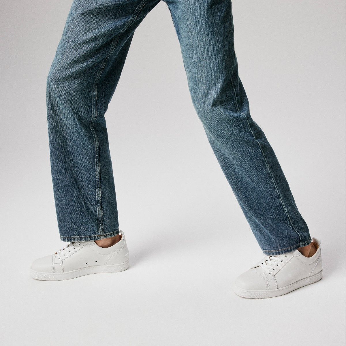 Christian Louboutin Louis Junior Sneakers White Size US 11.5 / EU 44-45 - 4 Thumbnail