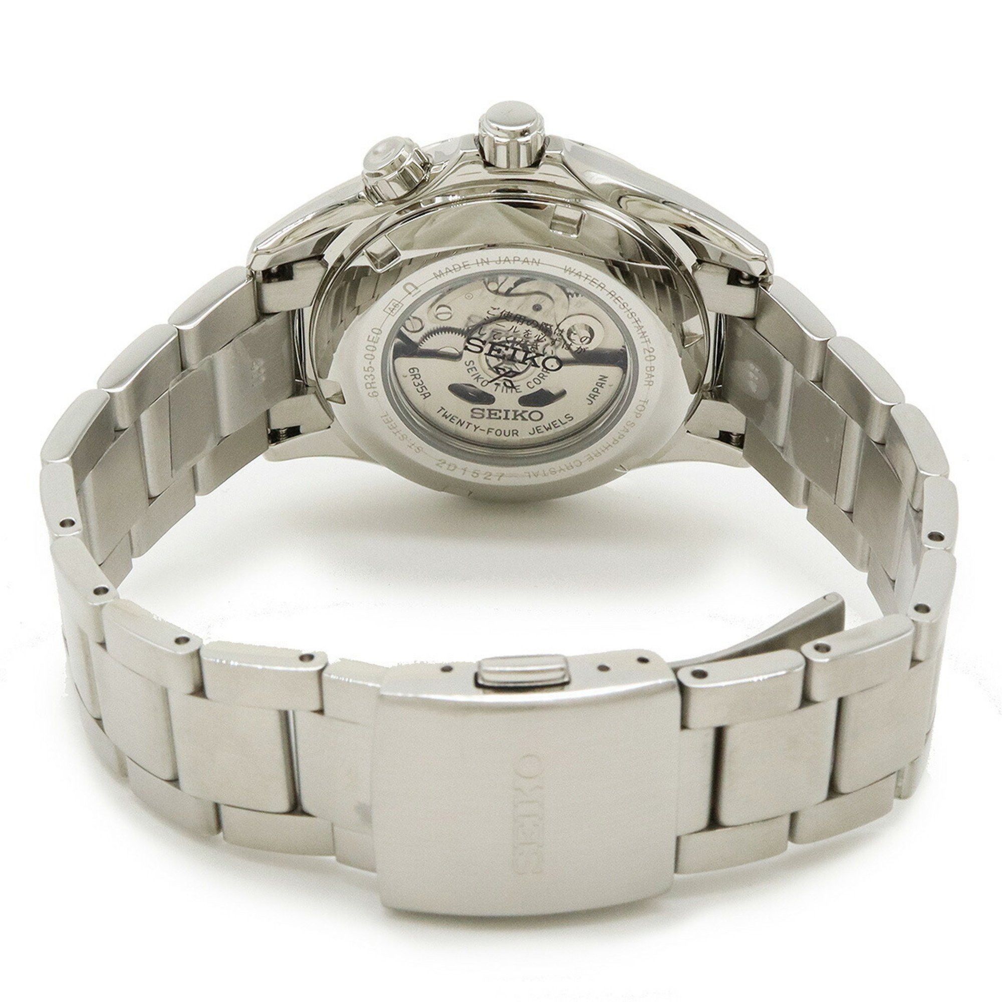 Seiko SEIKO PROSPEX Alpinist Black Dial Men's AT Automatic Watch 6R35-00E0 SBDC087 Size ONE SIZE - 7 Thumbnail