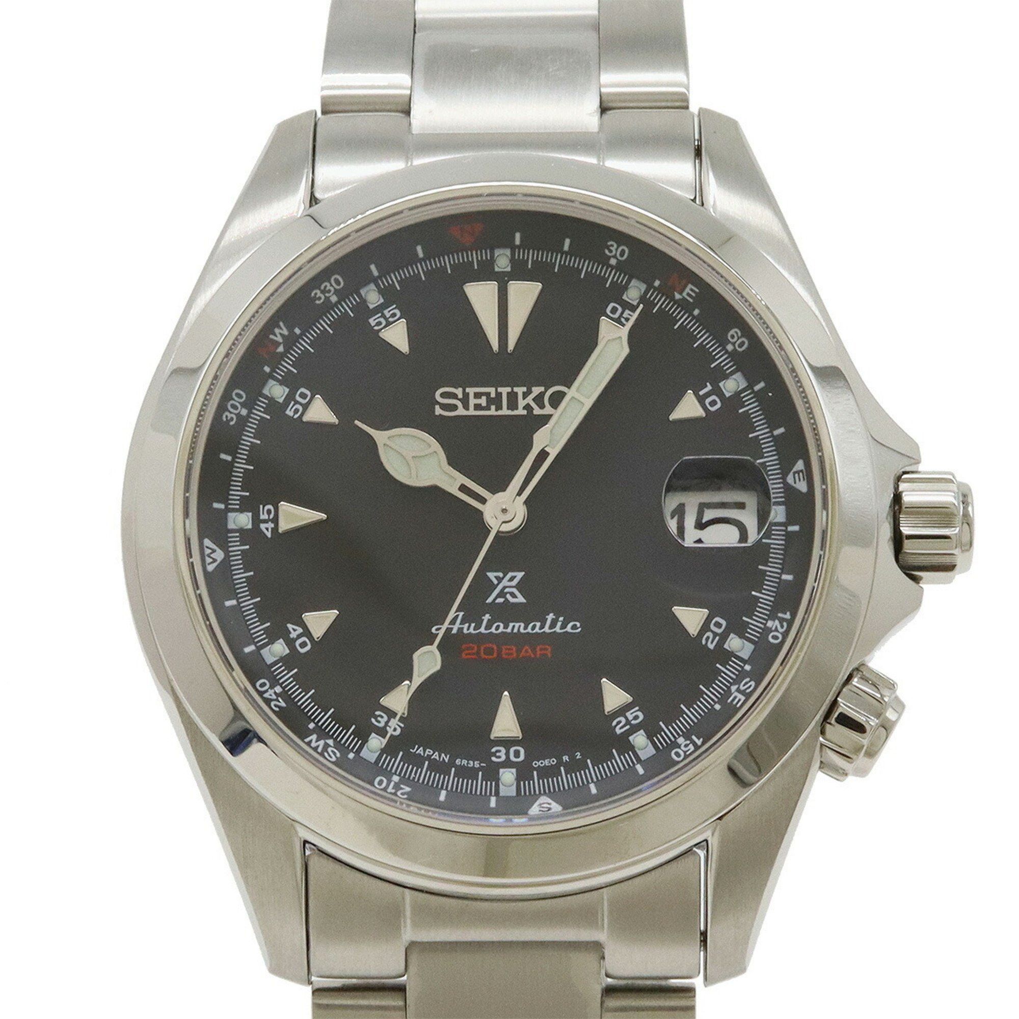 Seiko SEIKO PROSPEX Alpinist Black Dial Men's AT Automatic Watch 6R35-00E0 SBDC087 Size ONE SIZE - 5 Thumbnail