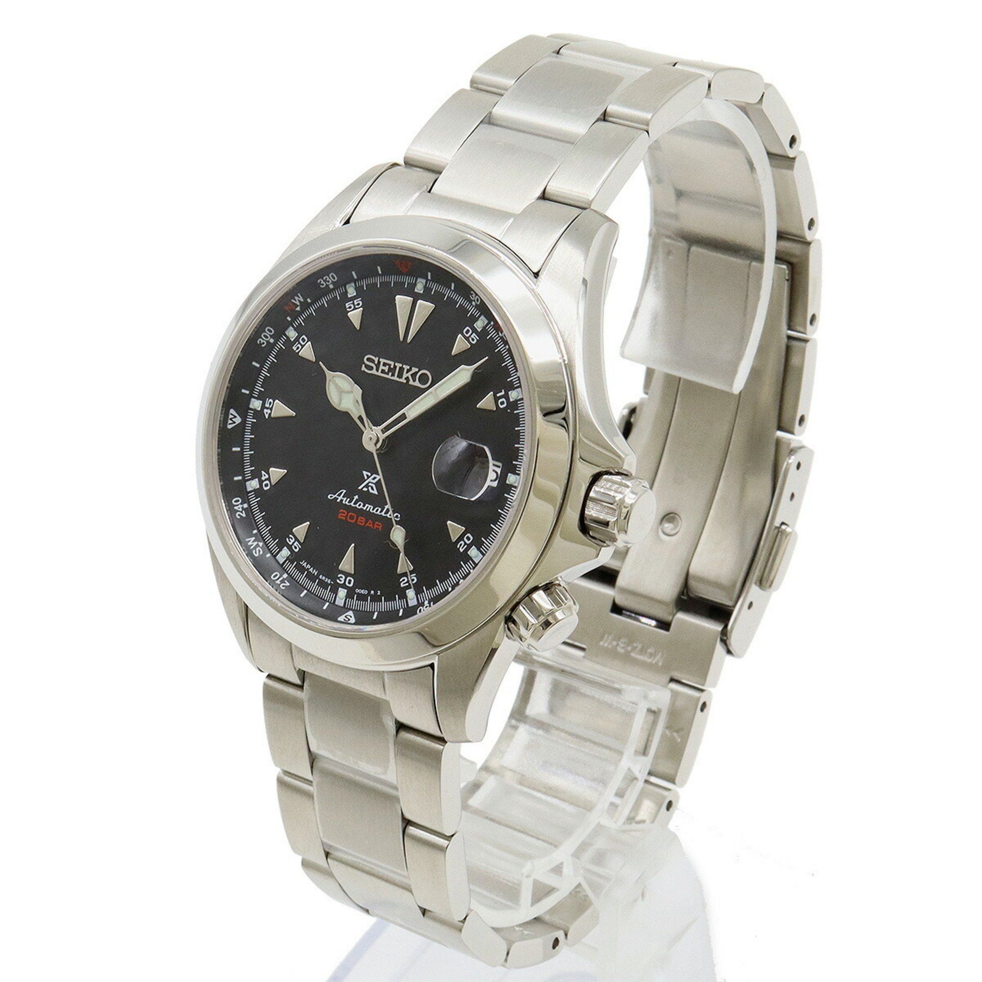 Seiko SEIKO PROSPEX Alpinist Black Dial Men's AT Automatic Watch 6R35-00E0 SBDC087 Size ONE SIZE - 3 Thumbnail