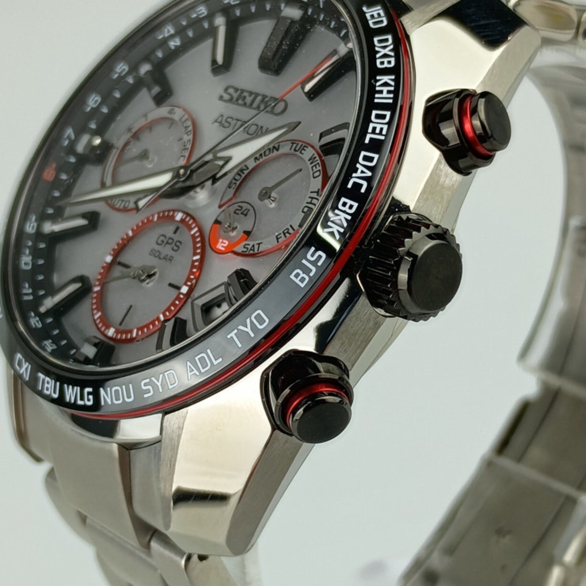 Seiko SEIKO Watch Astron Shohei Ohtani 2020 Limited Edition of 1700 Pieces Global Line 5X53-0BE0 SBXC081 Silver White Stainless Steel Men's GPS Solar Radio Figure Included 2513033010007 Size ONE SIZE - 4 Thumbnail