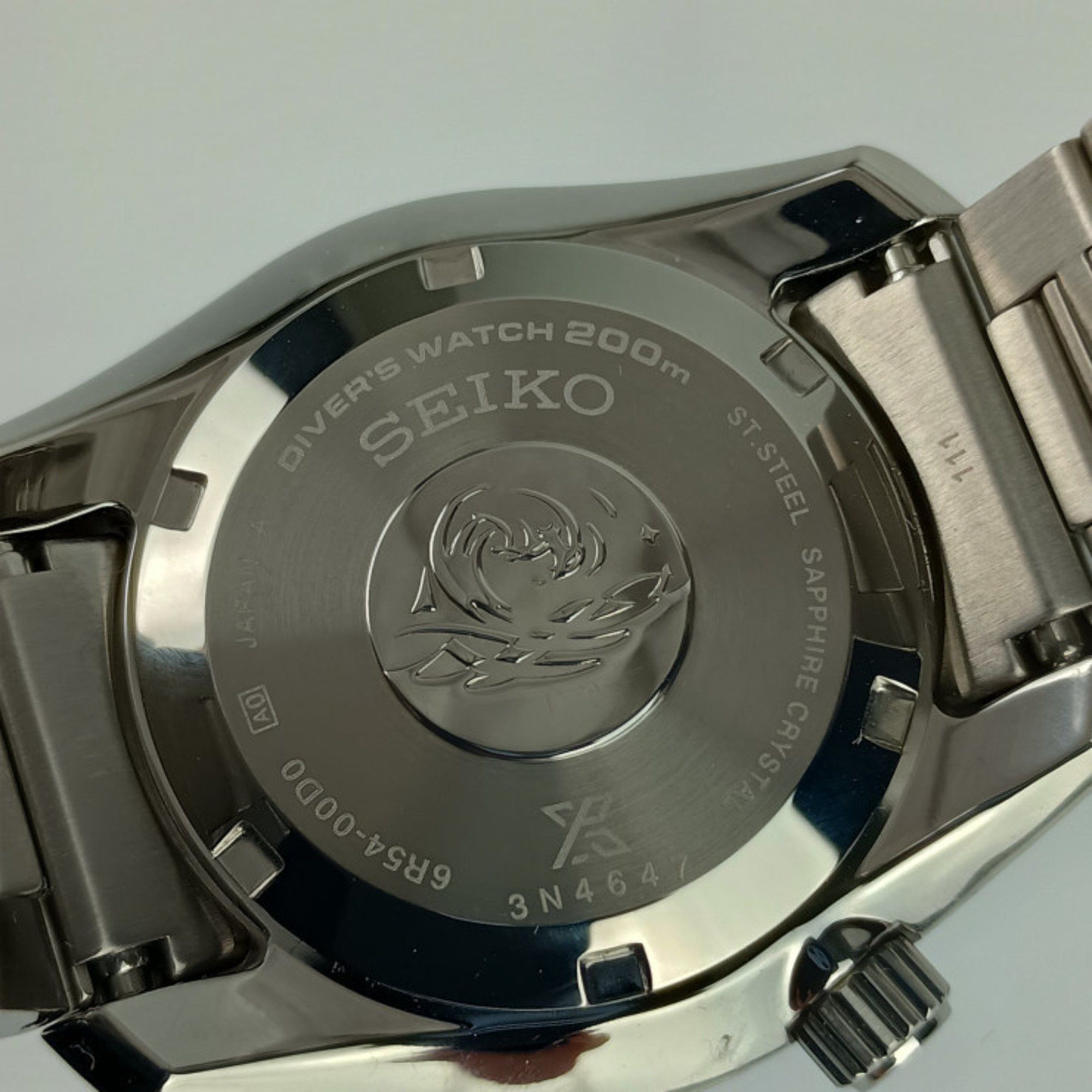 Seiko SEIKO Watch PROSPEX Diver Scuba GMT 6R54-00D0 SBEJ011 Silver Black Stainless Steel Men's Automatic 2513033010008 Size ONE SIZE - 8 Thumbnail