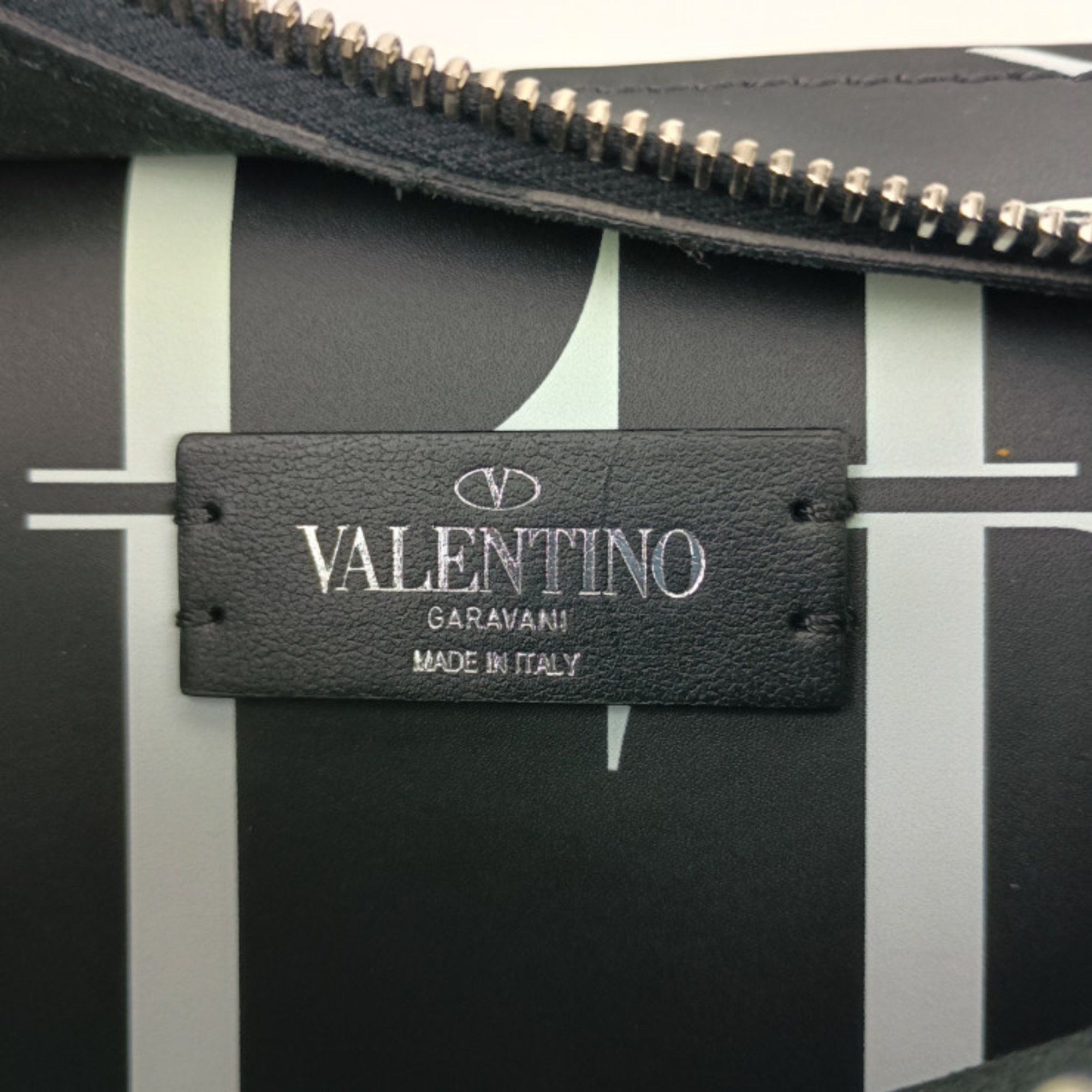 Valentino Valentino Garavani Waist Bag VLTN Body VY2B0719 GTC 0NI Black White Leather Men's Shoulder 2517033007030 Size ONE SIZE - 10 Thumbnail