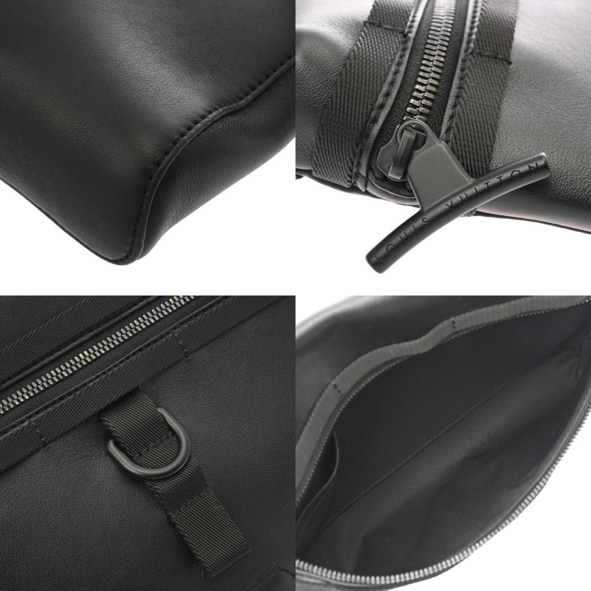 Louis Vuitton Louis Vuitton Dark Infinity PM Noir M52176 Men's Calf Eclipse Glaze Body Bag Size ONE SIZE - 10 Thumbnail