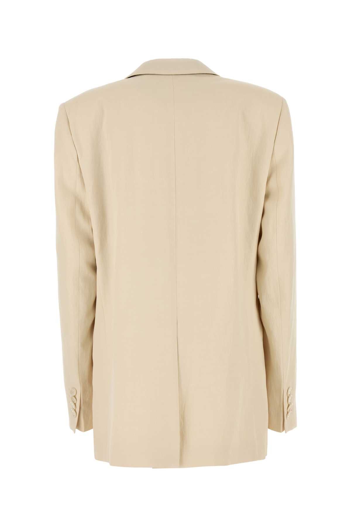 Stella McCartney Ivory Viscose Blend Blazer Size M / US 6-8 / IT 42-44 - 2 Thumbnail