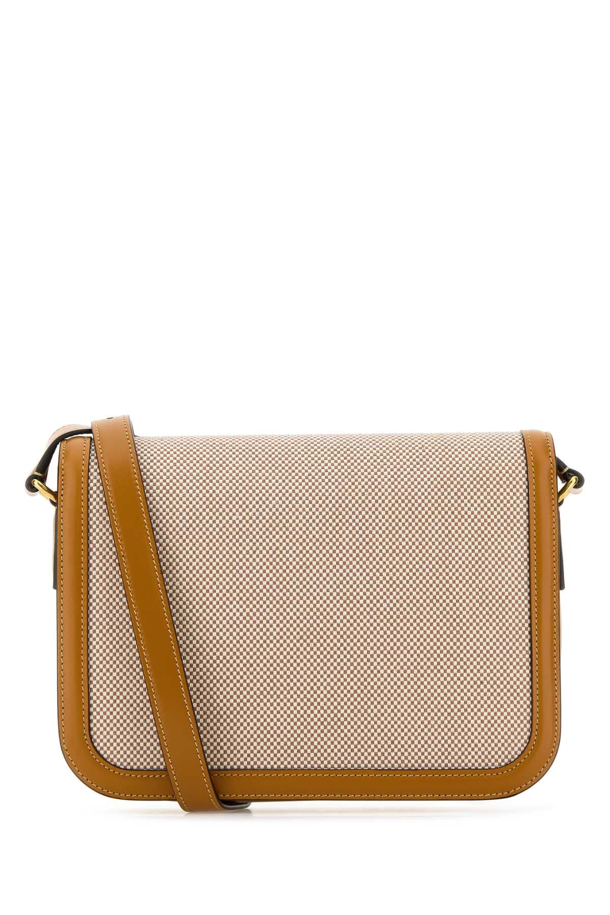 Valentino Two-Tone Canvas And Leather 9To5 Shoulder Bag Size ONE SIZE - 3 Thumbnail
