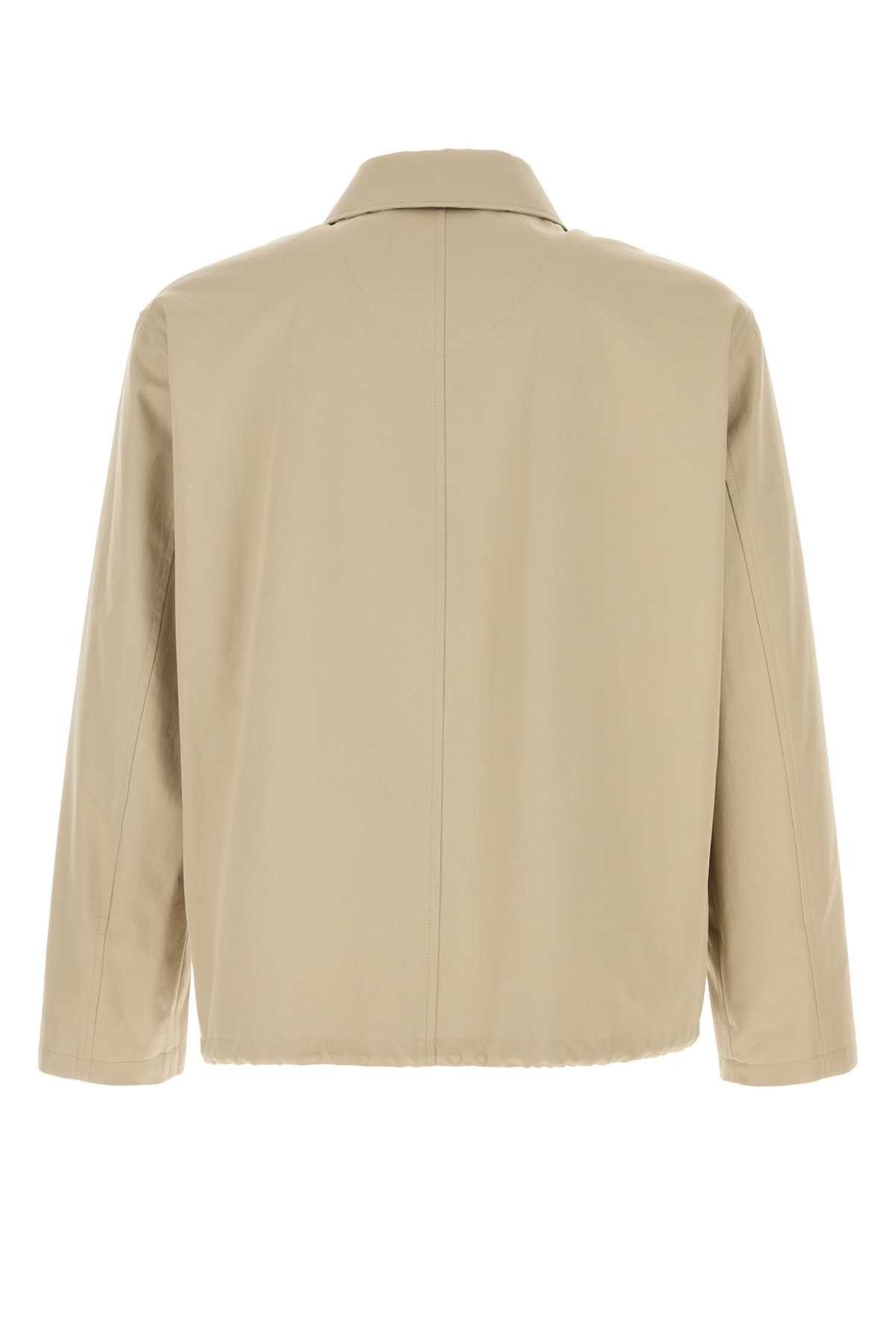 Burberry Cappuccino Gabardine Jacket Size US XL / EU 56 / 4 - 2 Thumbnail