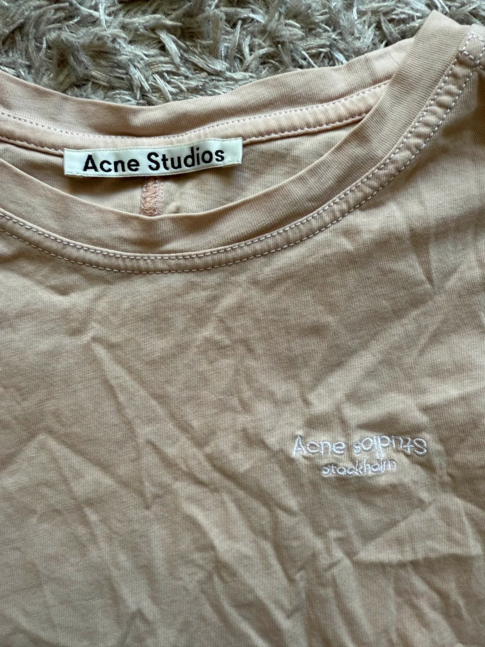 Acne Studios Acne Studios Short Sleeve T-shirt Size S / US 4 / IT 40 - 2 Thumbnail