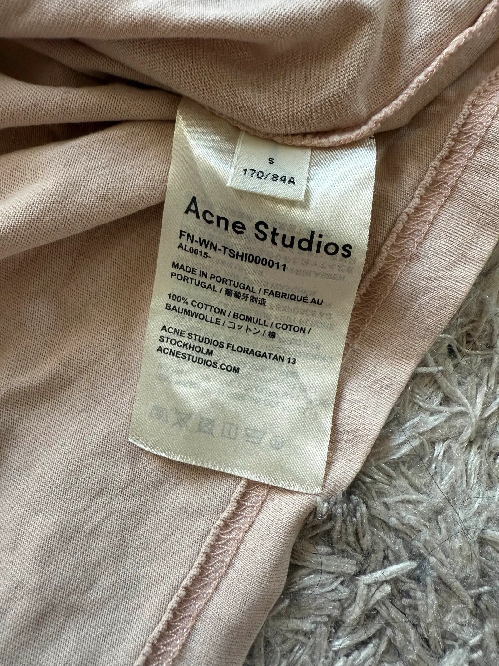 Acne Studios Acne Studios Short Sleeve T-shirt Size S / US 4 / IT 40 - 3 Thumbnail