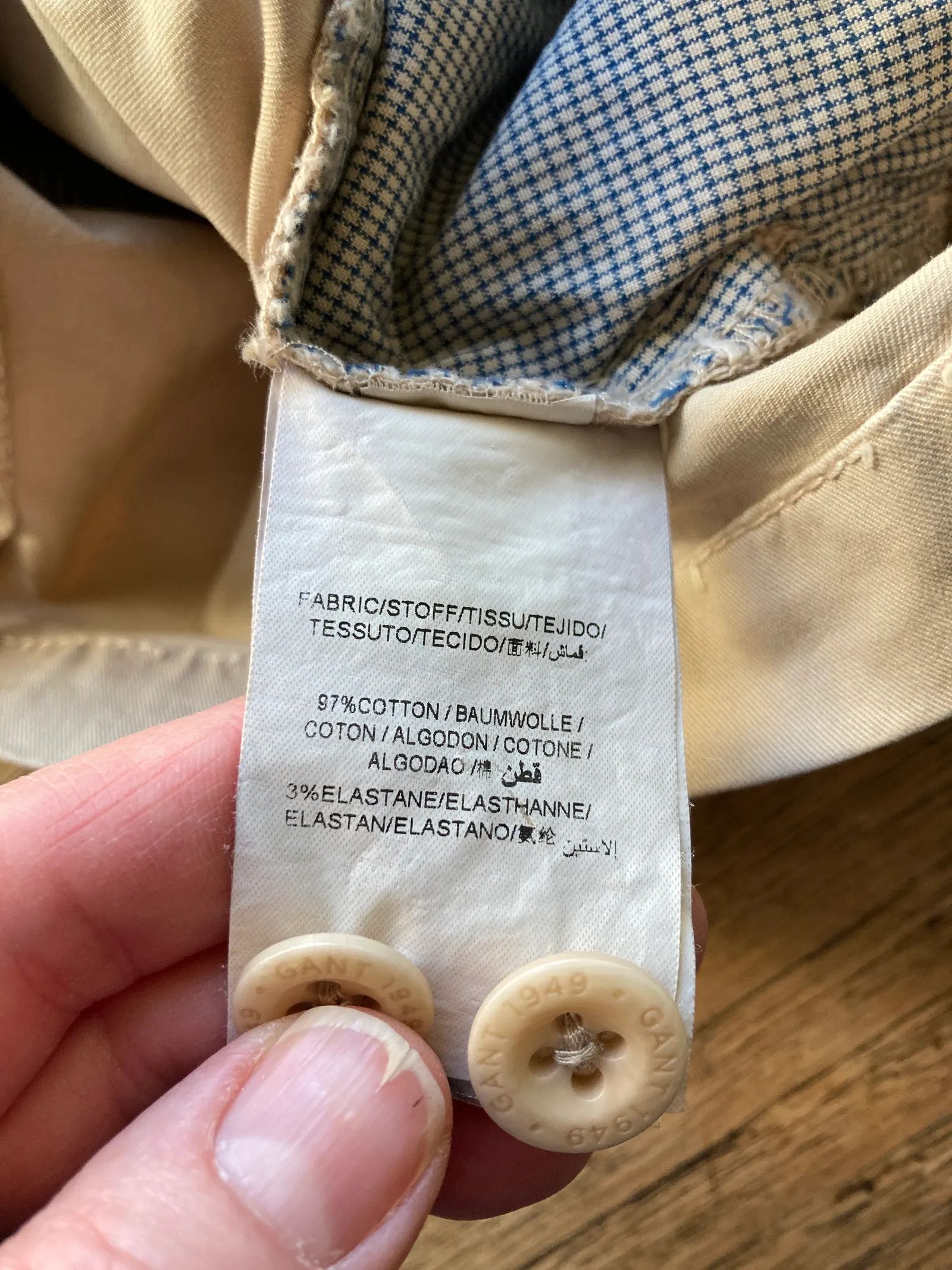 Gant Gant Skirt Size 27" / US 4 / IT 40 - 3 Thumbnail