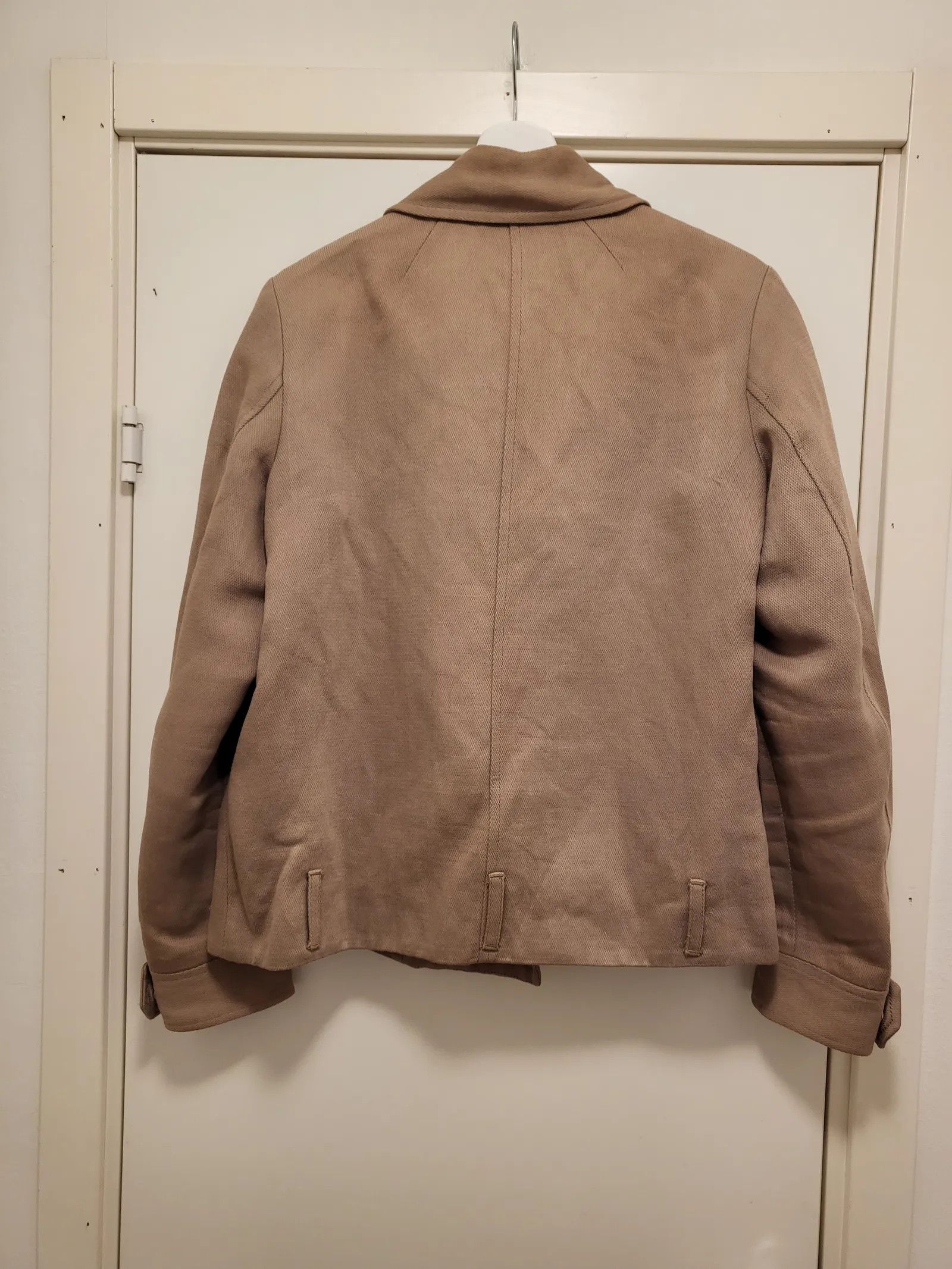 Filippa K Filippa K Tony Linen Biker Jacket Jacket Size L / US 10 / IT 46 - 4 Thumbnail
