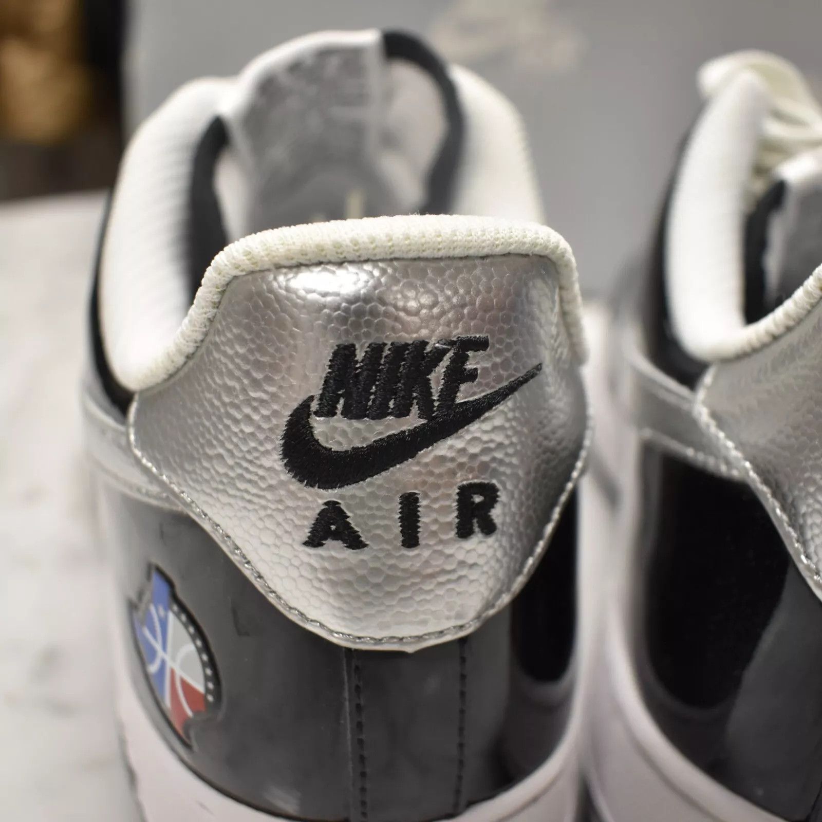 Nike Nike Air Force 1 Dallas All Star Black Patent Leather 2010 Size US 10.5 / EU 43-44 - 12 Thumbnail