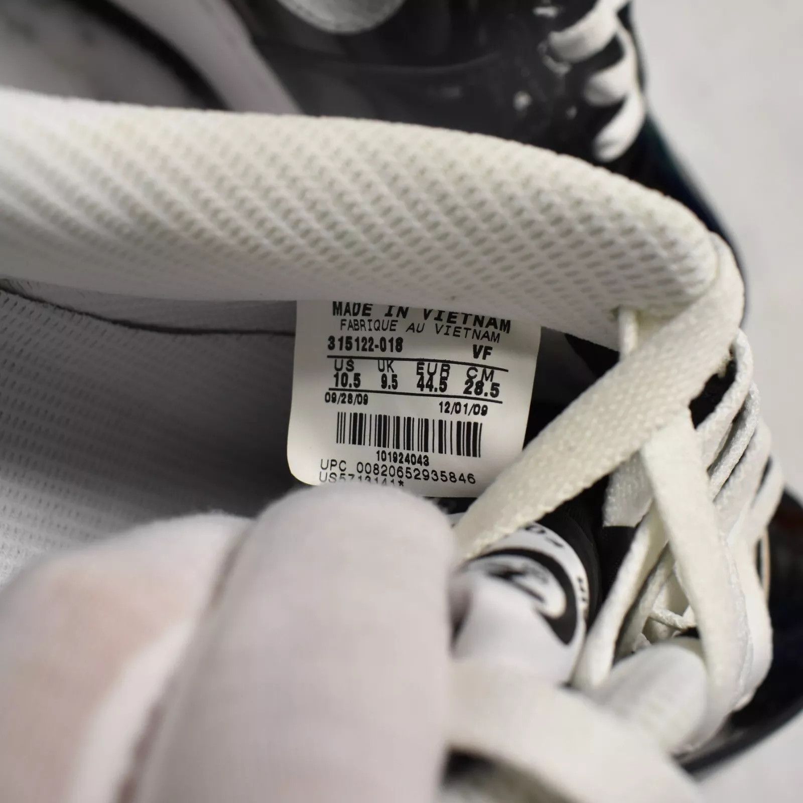 Nike Nike Air Force 1 Dallas All Star Black Patent Leather 2010 Size US 10.5 / EU 43-44 - 14 Thumbnail