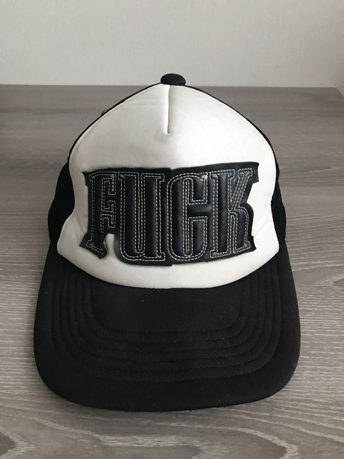 Number (N)ine Number Nine FUCK TRUCKER HAT | Grailed