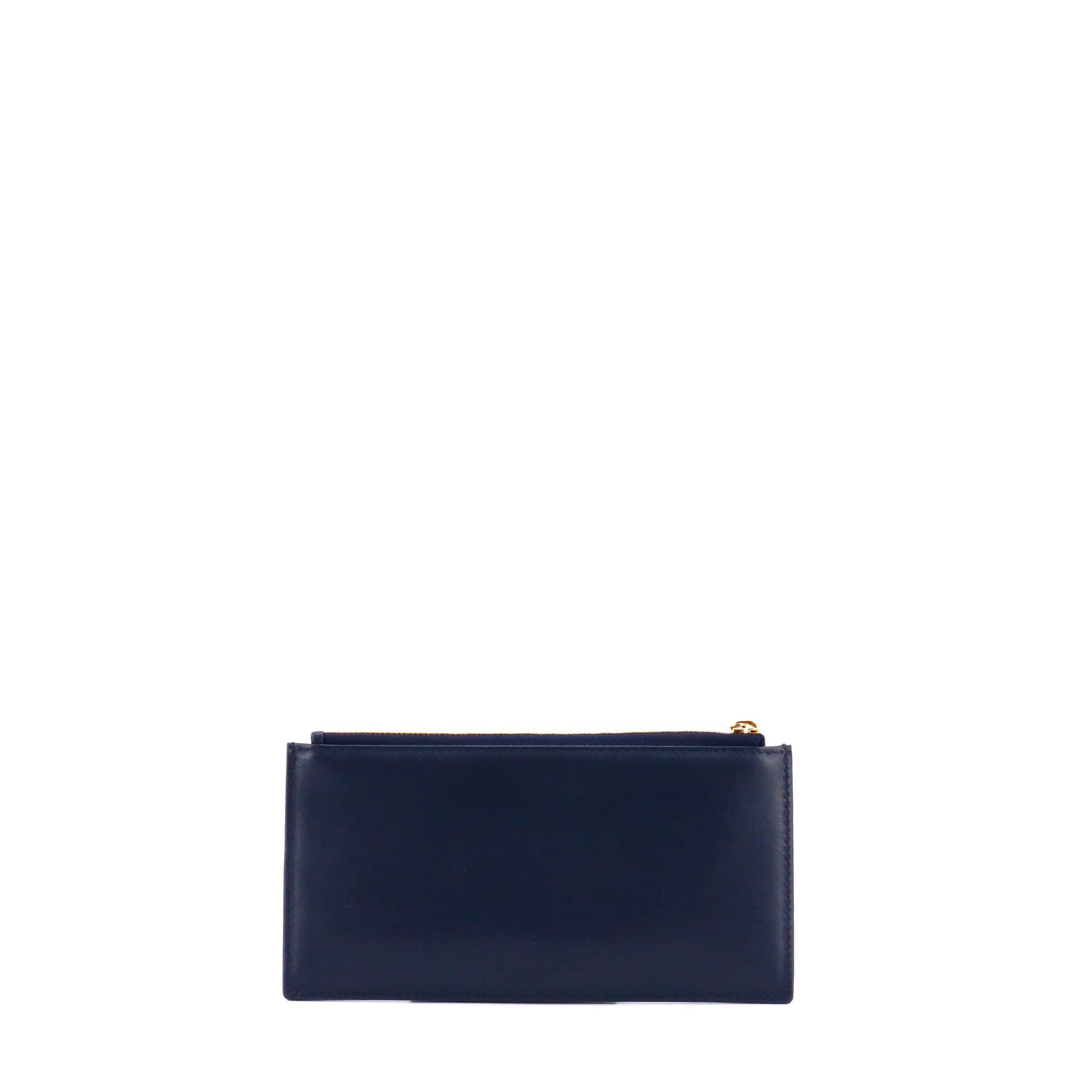 Dior DIOR - Dior navy blue leather purse Size ONE SIZE - 2 Thumbnail