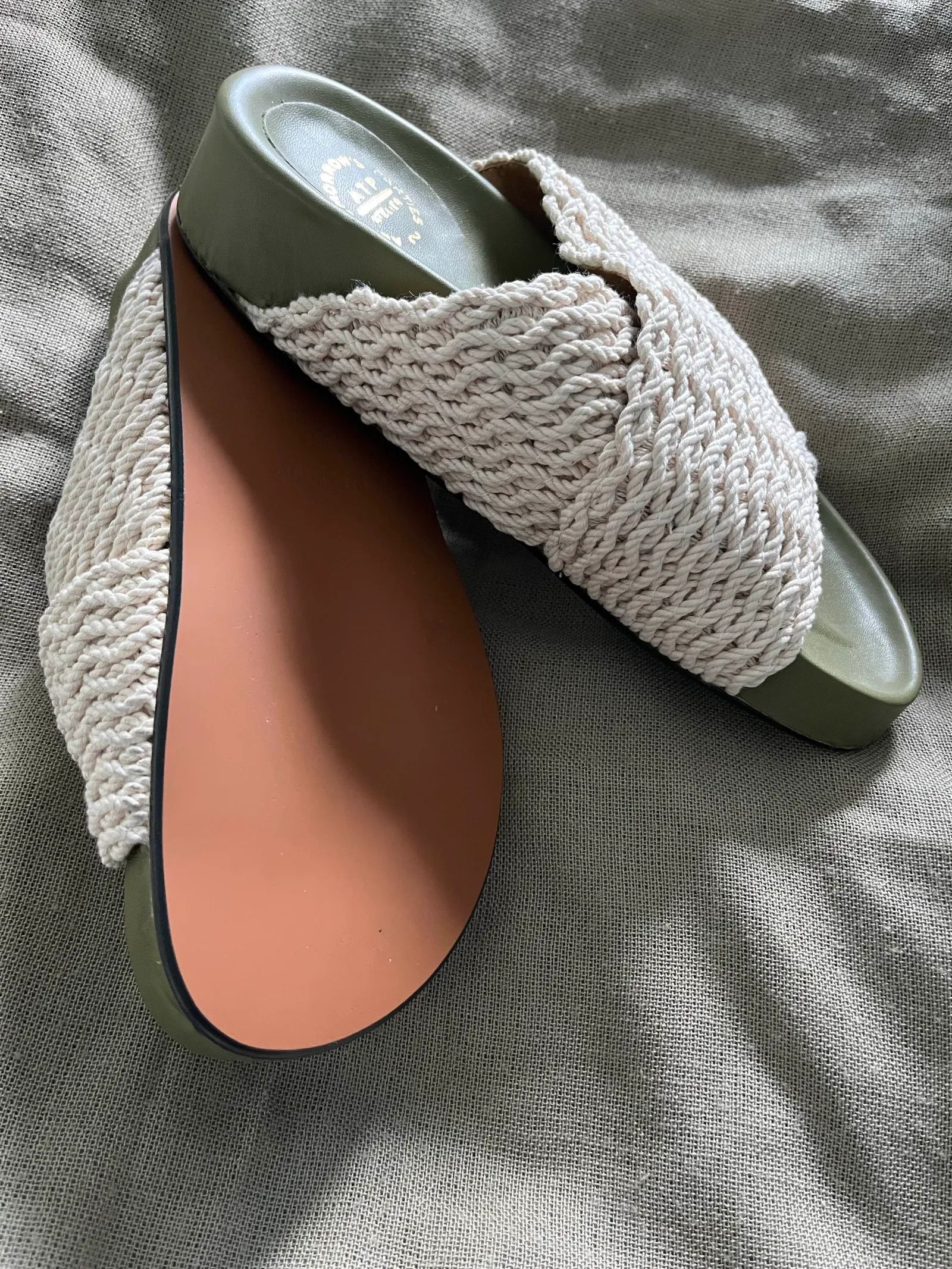 ATP Atelier ATP Atelier Urbino Crocket Flip-flops Size US 7 / IT 37 - 2 Thumbnail