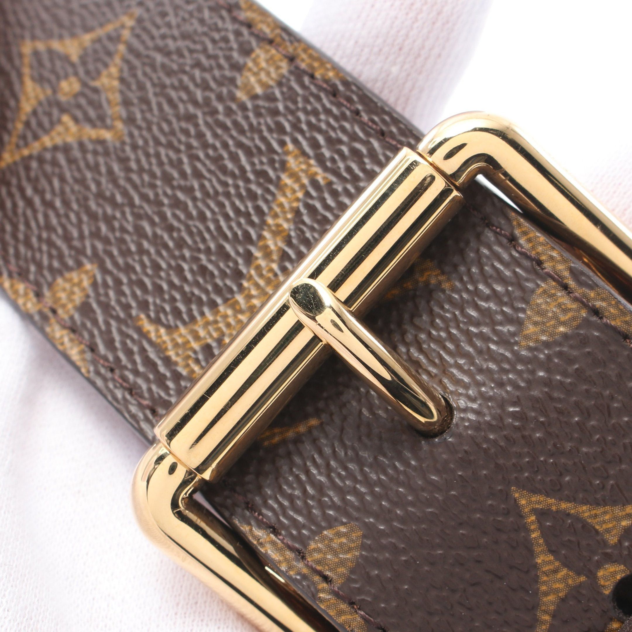 Louis Vuitton Louis Vuitton Ceinture Pochette Duo Monogram Waist Bag Brown Size ONE SIZE - 7 Thumbnail