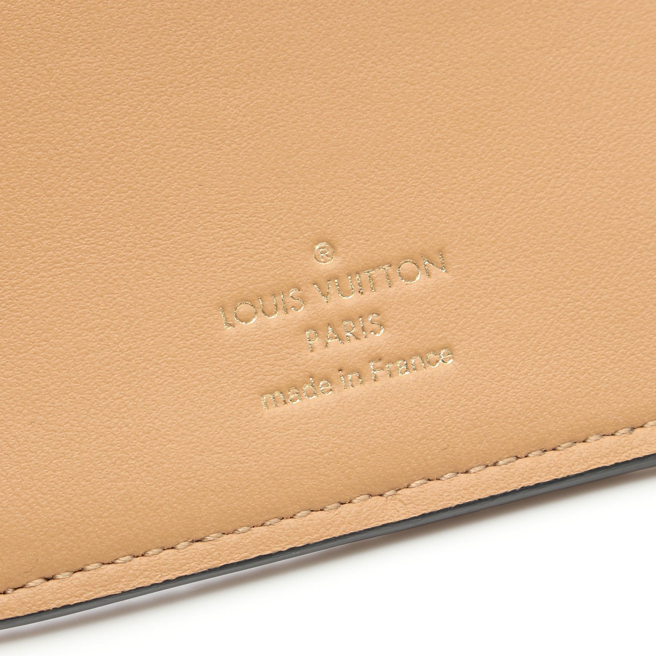 Louis Vuitton Louis Vuitton Lv Vertical Wallet Noir Bi-Fold Long Taurillon Leather Black Size ONE SIZE - 5 Thumbnail