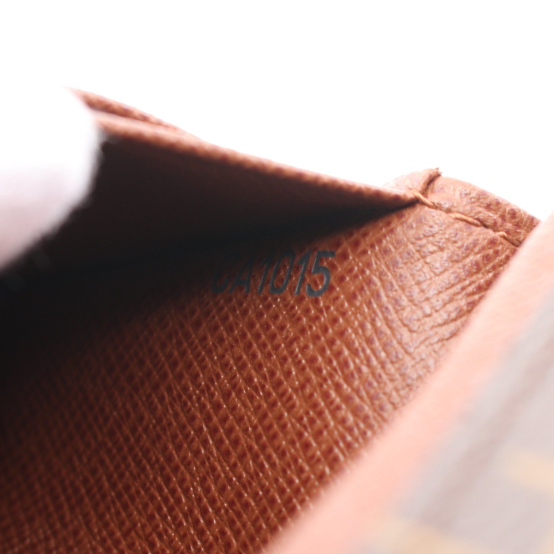 Louis Vuitton Louis Vuitton Porte-Monnaie Bie Tresor Monogram Bi-Fold Wallet Leather Brown Size ONE SIZE - 5 Thumbnail