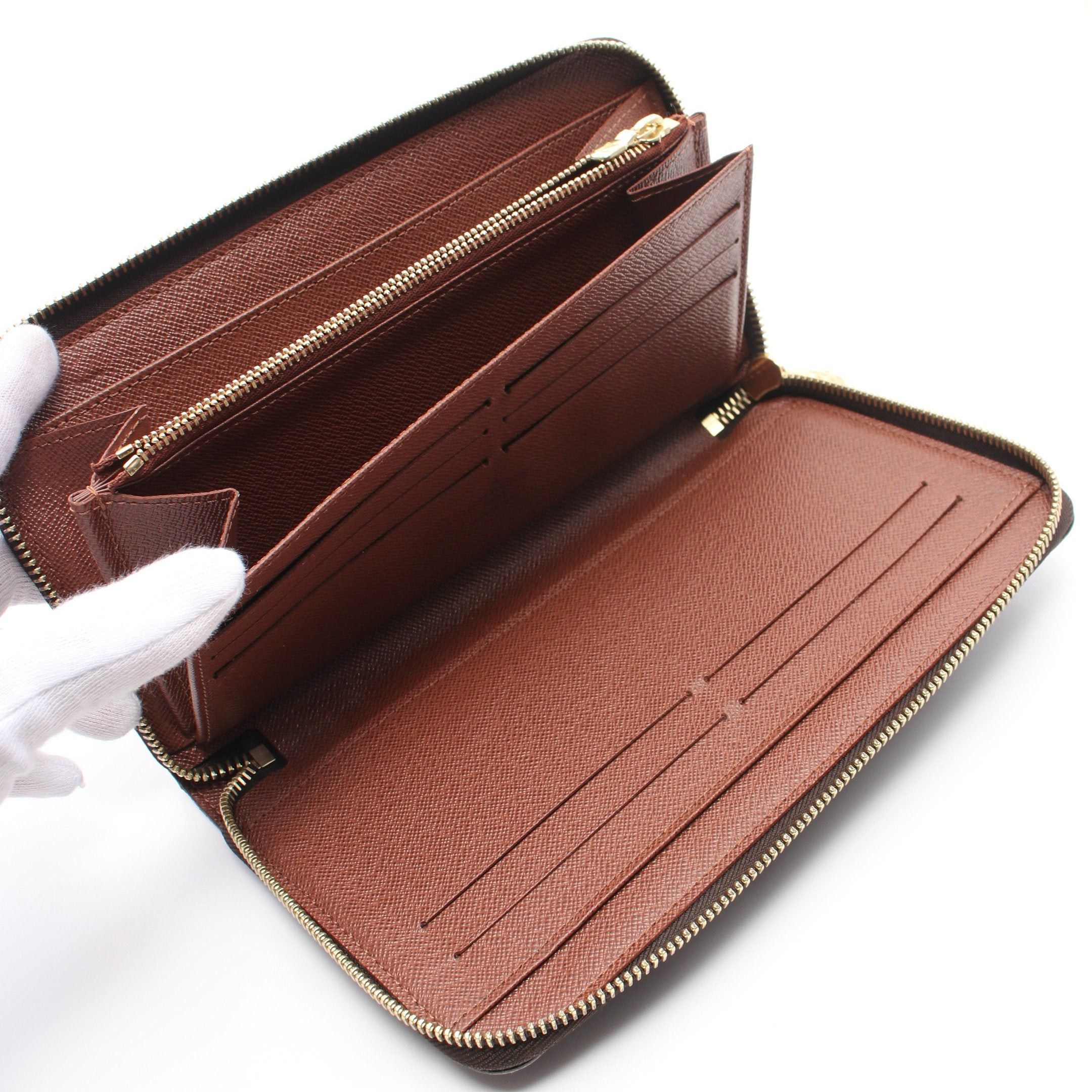 Louis Vuitton Louis Vuitton Zippy Organizer Monogram Round Zipper Long Wallet Brown Size ONE SIZE - 3 Thumbnail