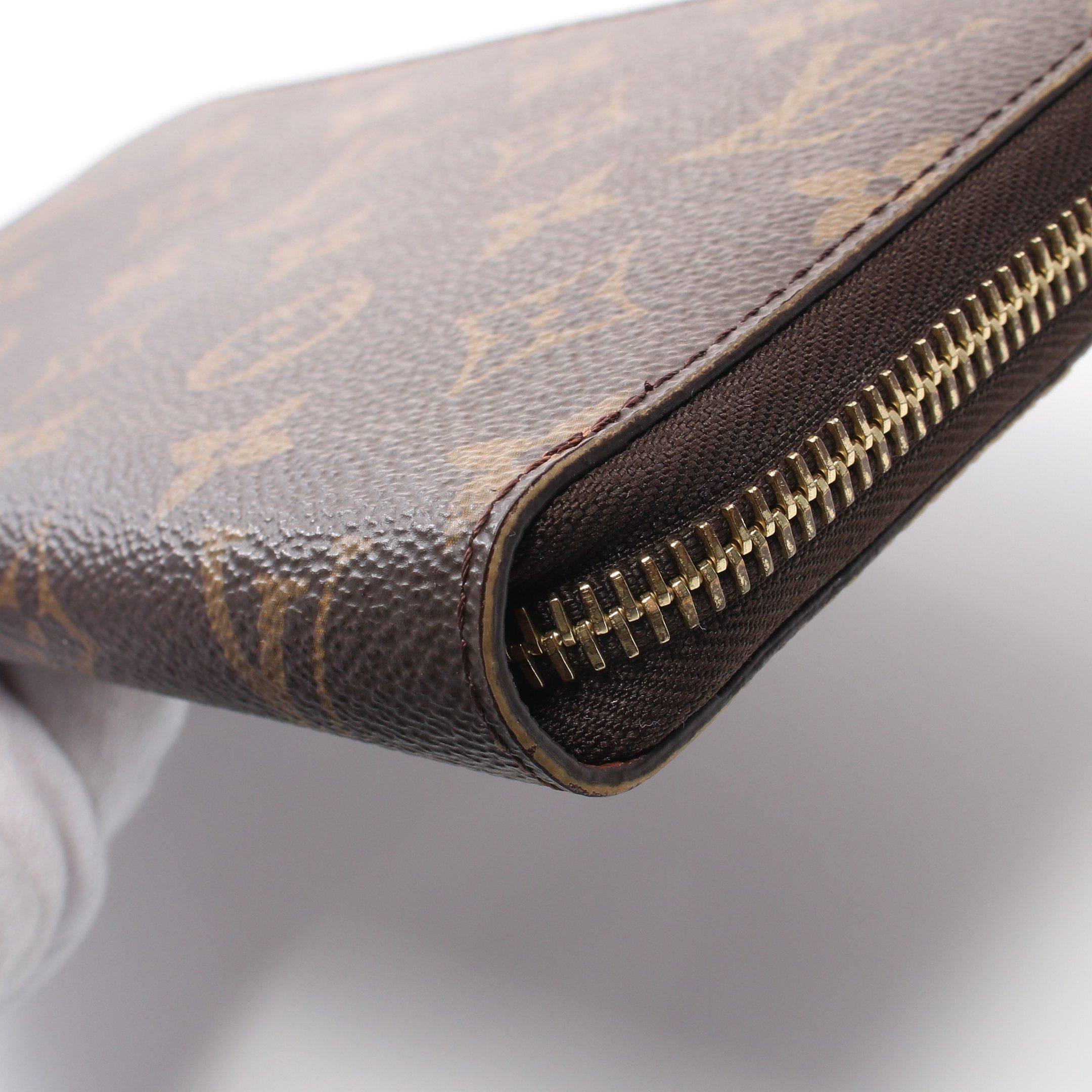 Louis Vuitton Louis Vuitton Zippy Organizer Monogram Round Zipper Long Wallet Brown Size ONE SIZE - 7 Thumbnail