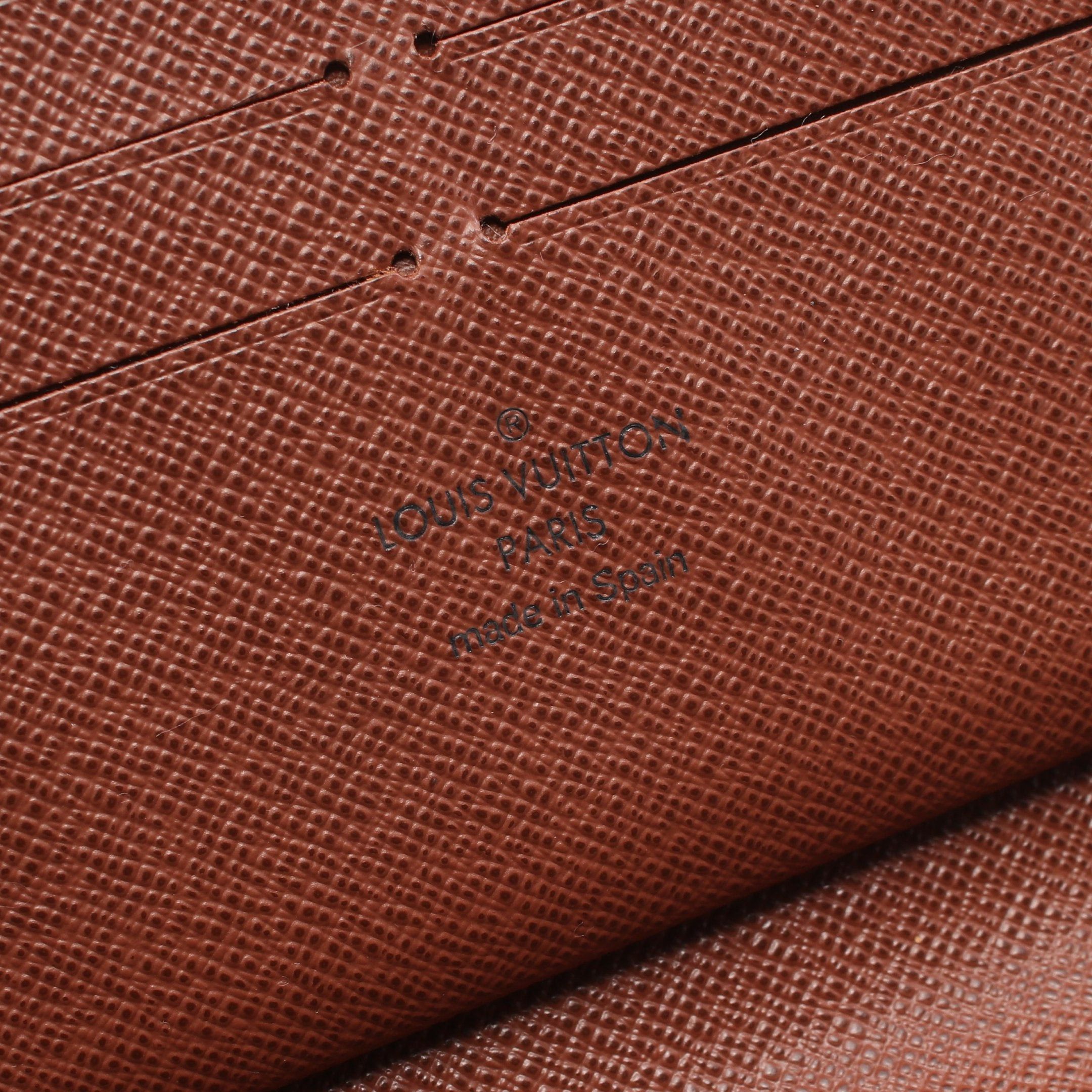Louis Vuitton Louis Vuitton Zippy Organizer Monogram Round Zipper Long Wallet Brown Size ONE SIZE - 4 Thumbnail
