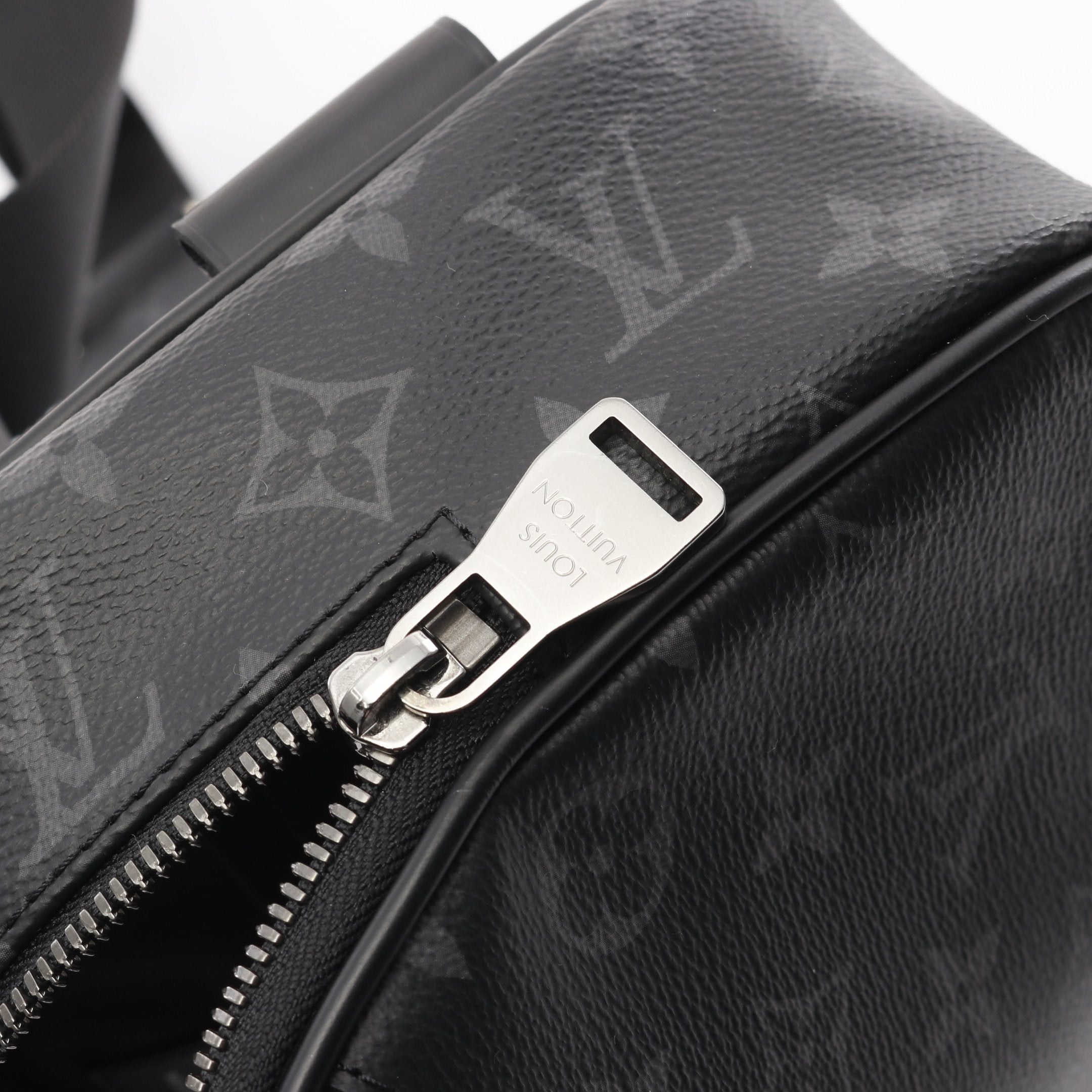 Louis Vuitton Louis Vuitton Bum Bag Monogram Eclipse Body Waist Leather Black Size ONE SIZE - 9 Thumbnail