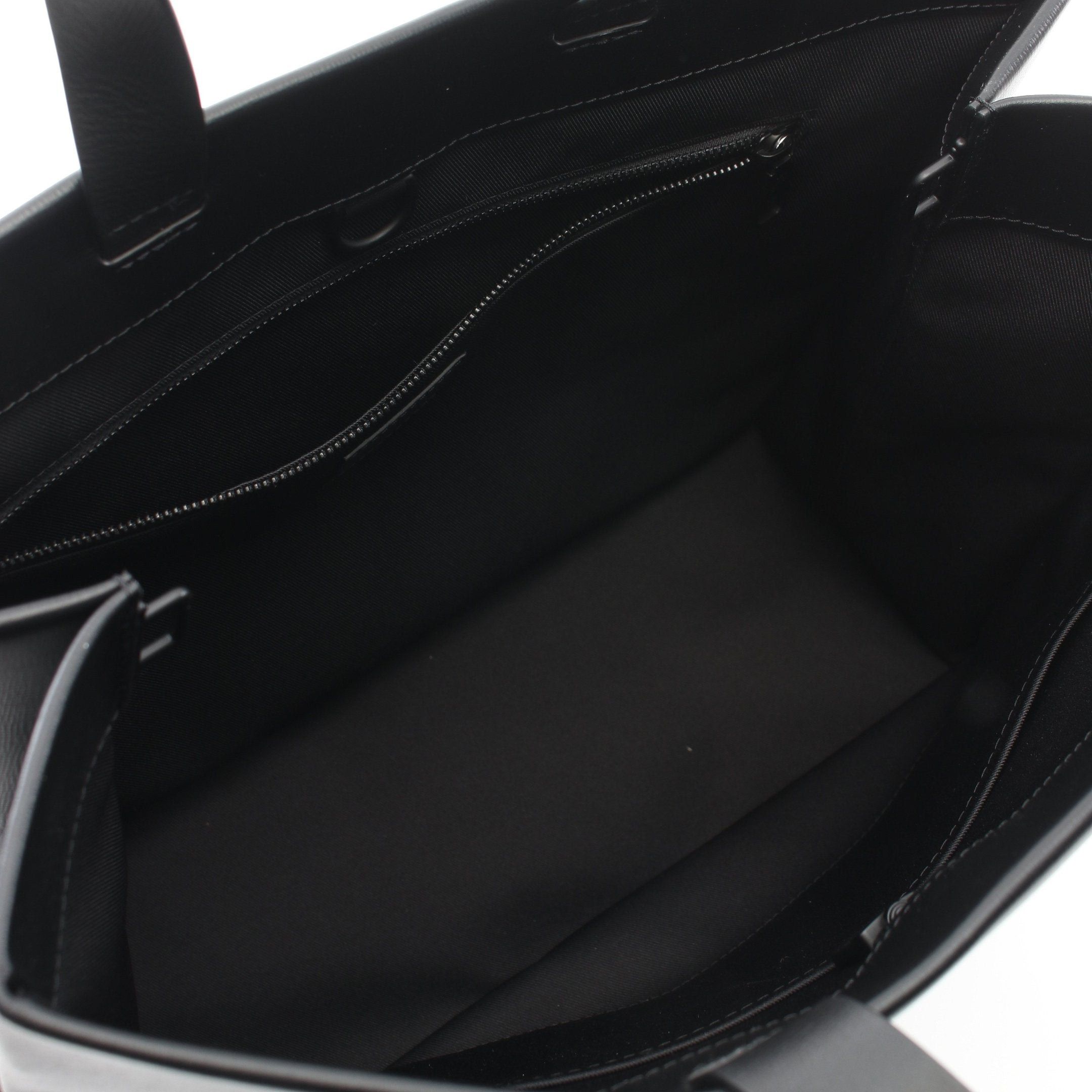 Louis Vuitton Louis Vuitton Shopper Tote Mm Handbag Bag Leather Black 2025Ss Size ONE SIZE - 3 Thumbnail