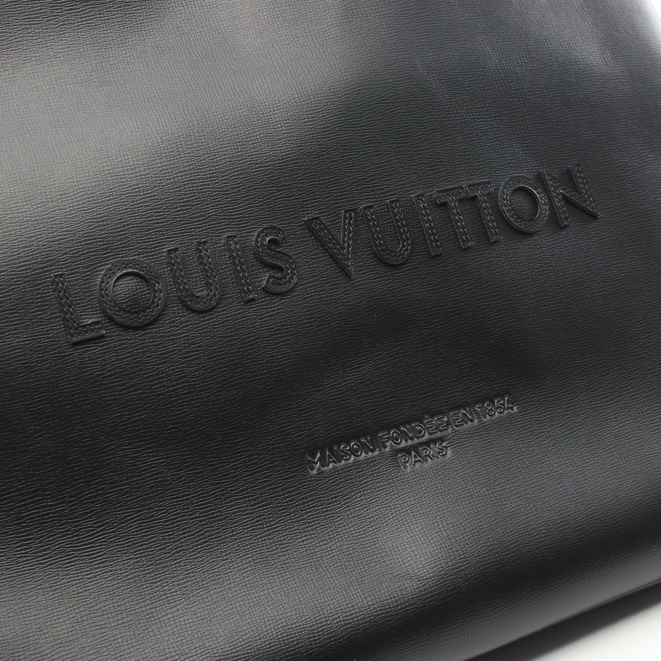 Louis Vuitton Louis Vuitton Shopper Tote Mm Handbag Bag Leather Black 2025Ss Size ONE SIZE - 6 Thumbnail